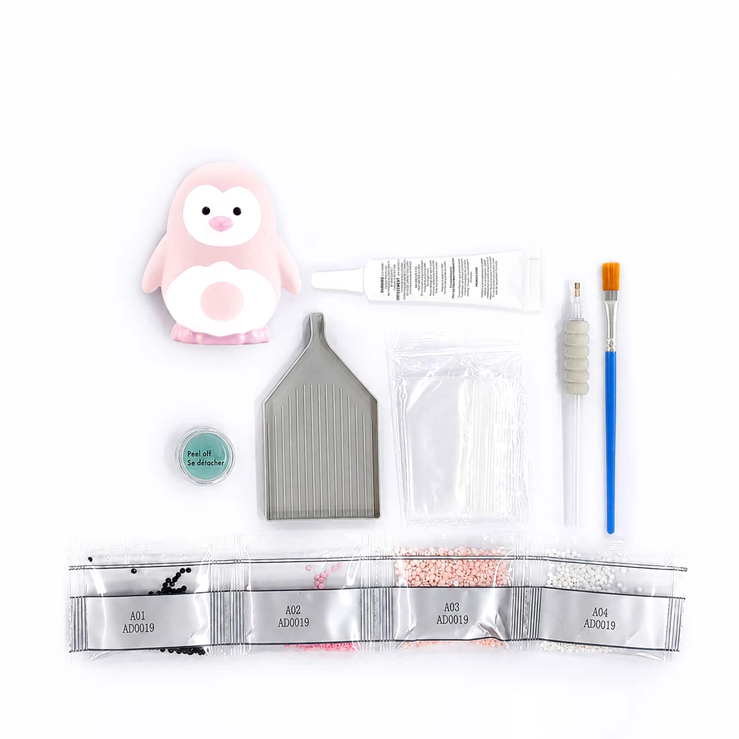 3.25" Penguin Mystery Diamond Art Kit by Make Market®