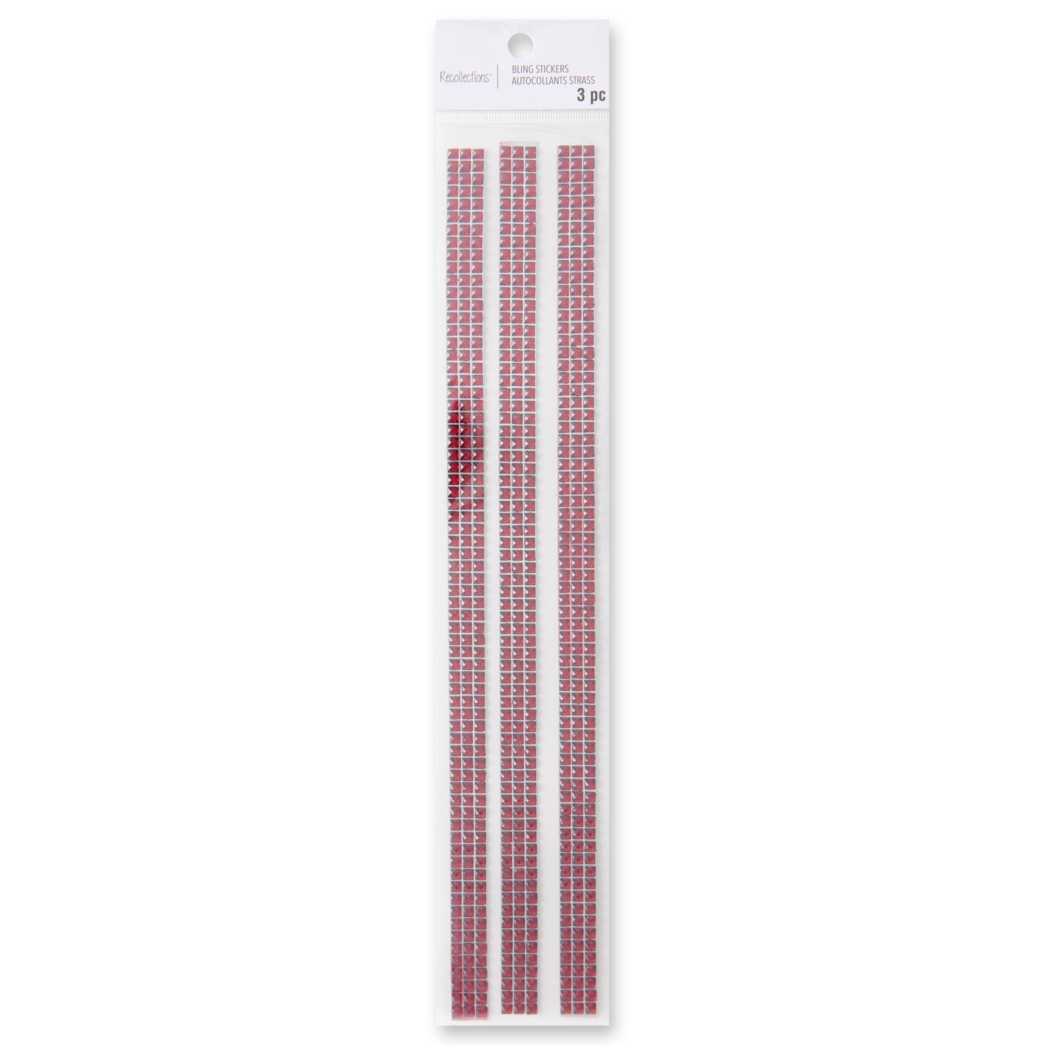 12 Packs: 3 ct. (36 total) Rhinestone Borders by Recollections™