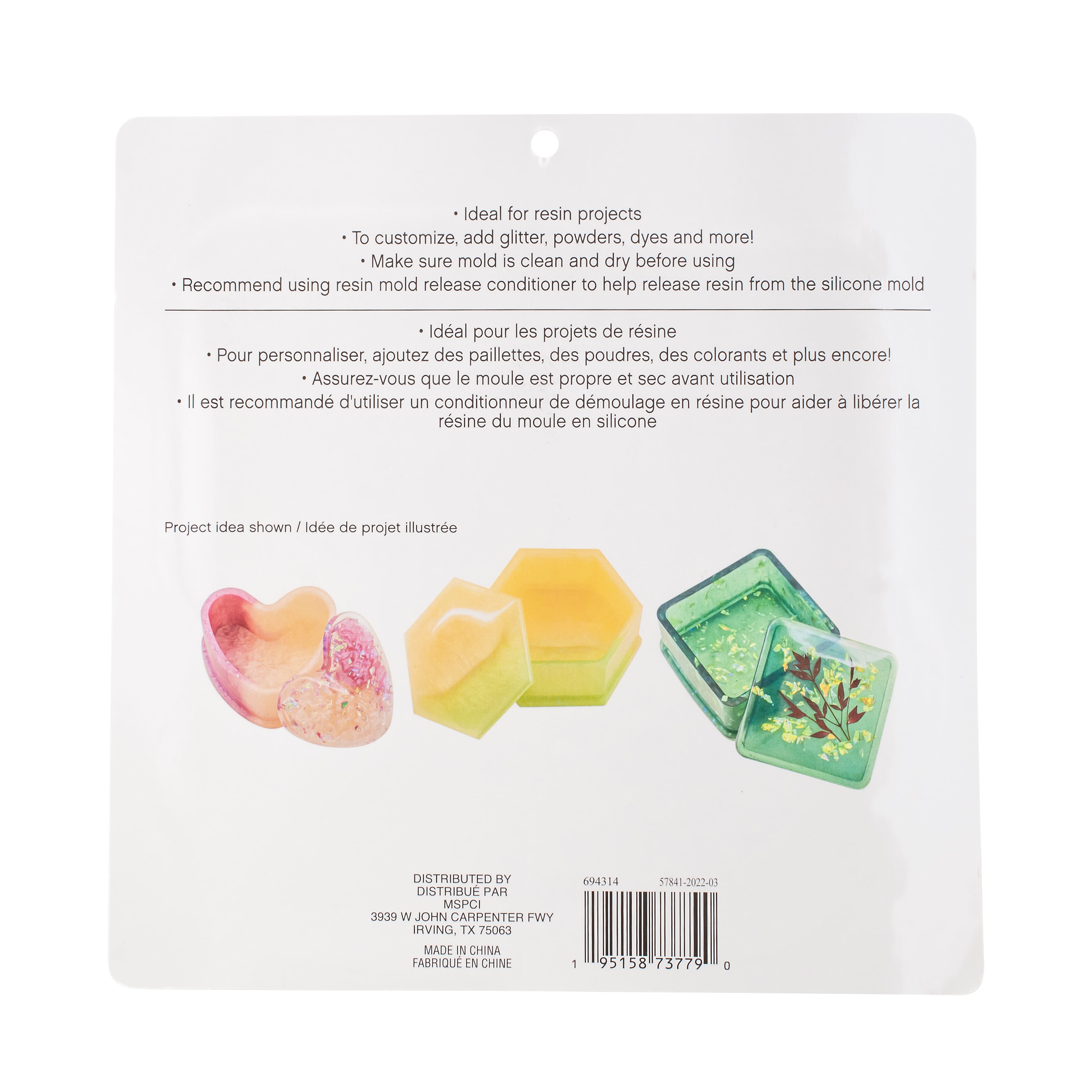 Trinket Box Silicone Mold Set by Craft Smart®