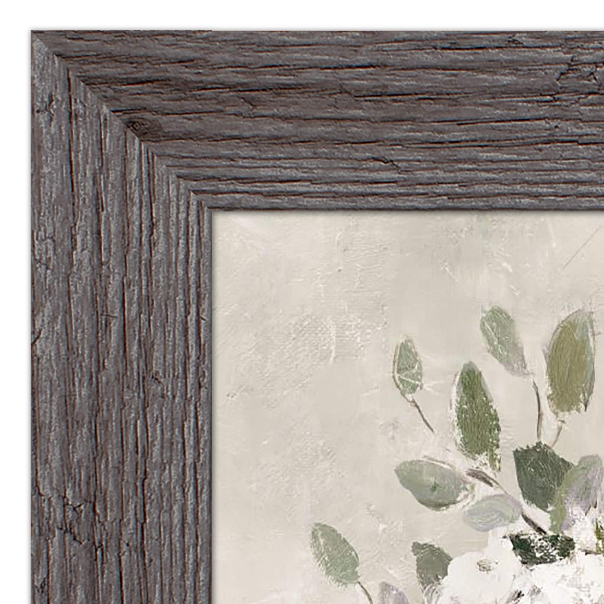 Seaglass Floral Western Framed Print