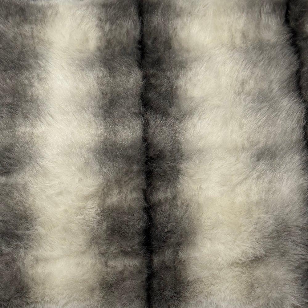 Feldman Gray Faux Chinchilla Fur
