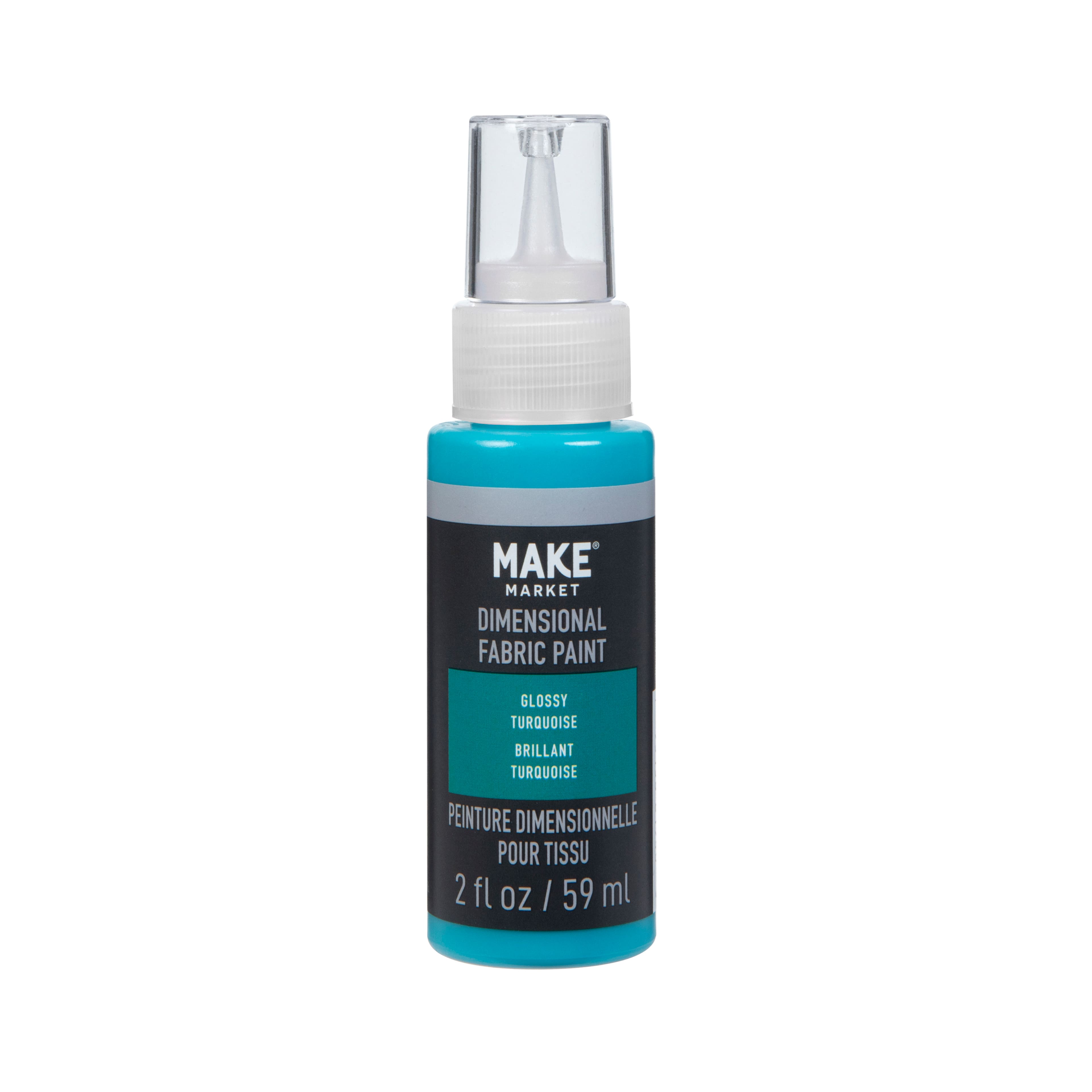 12 Pack: Glossy Dimensional Fabric Paint by Make Market®