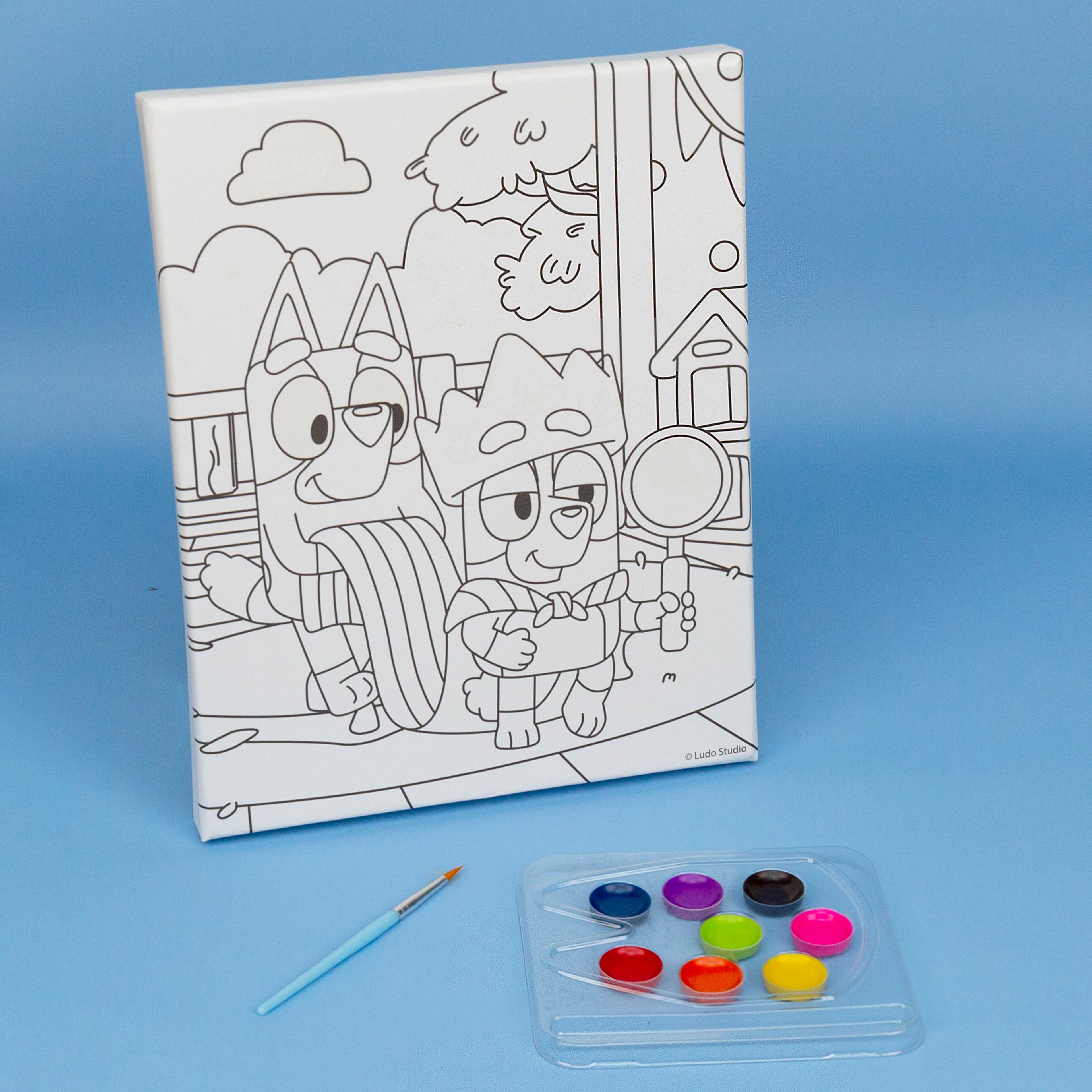 Bluey Secret Reveal Wall Art