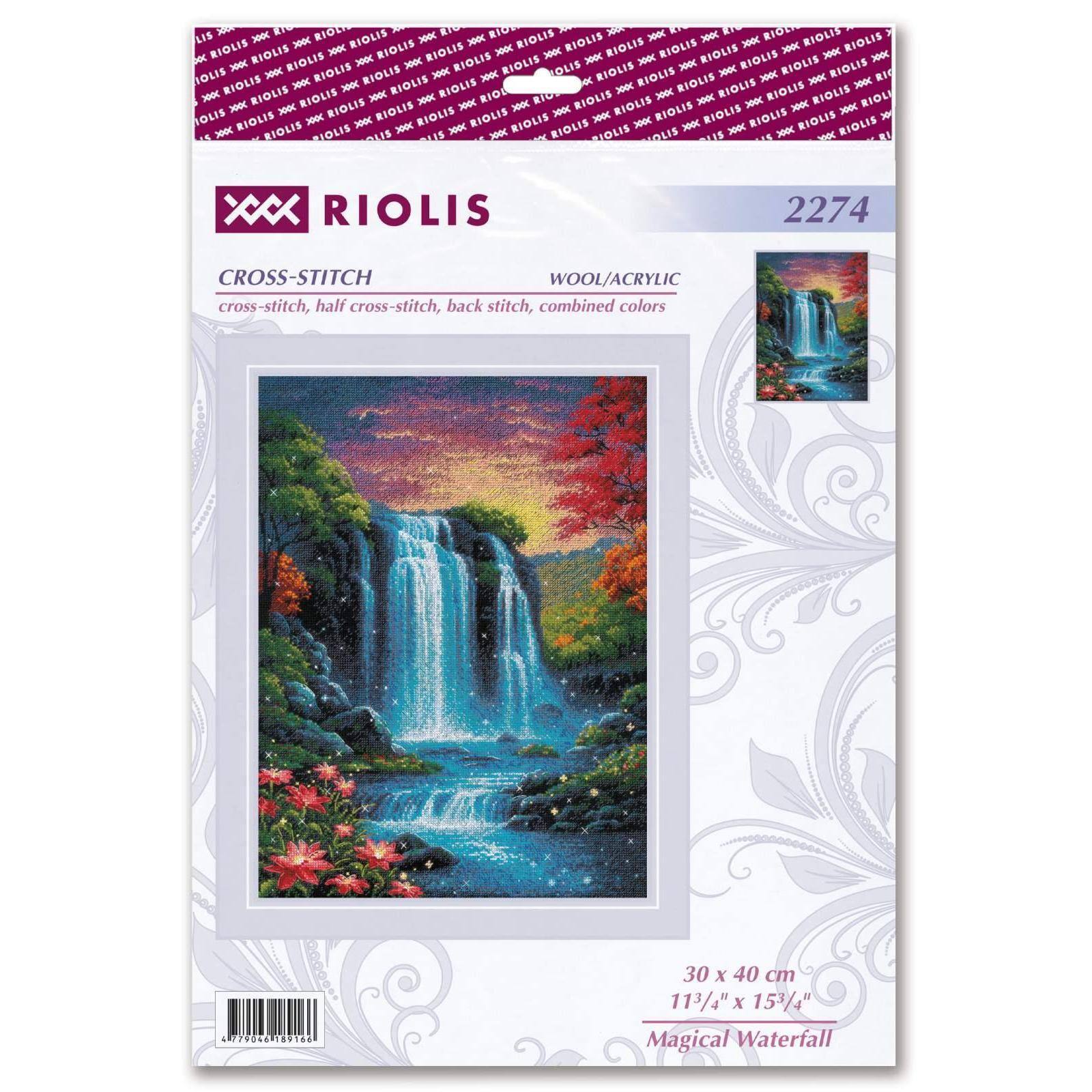 RIOLIS Magical Waterfall Counted Cross Stitch Kit