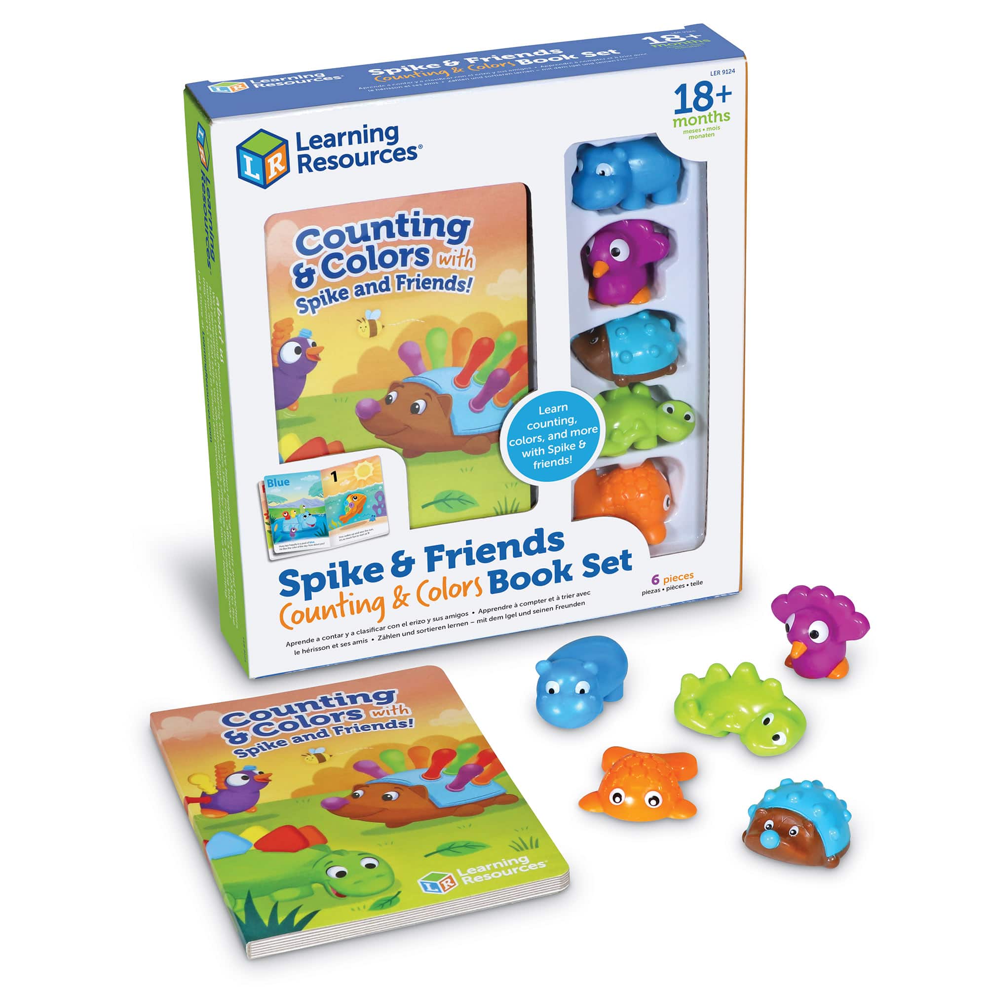 Learning Resources Count & Color with Spike