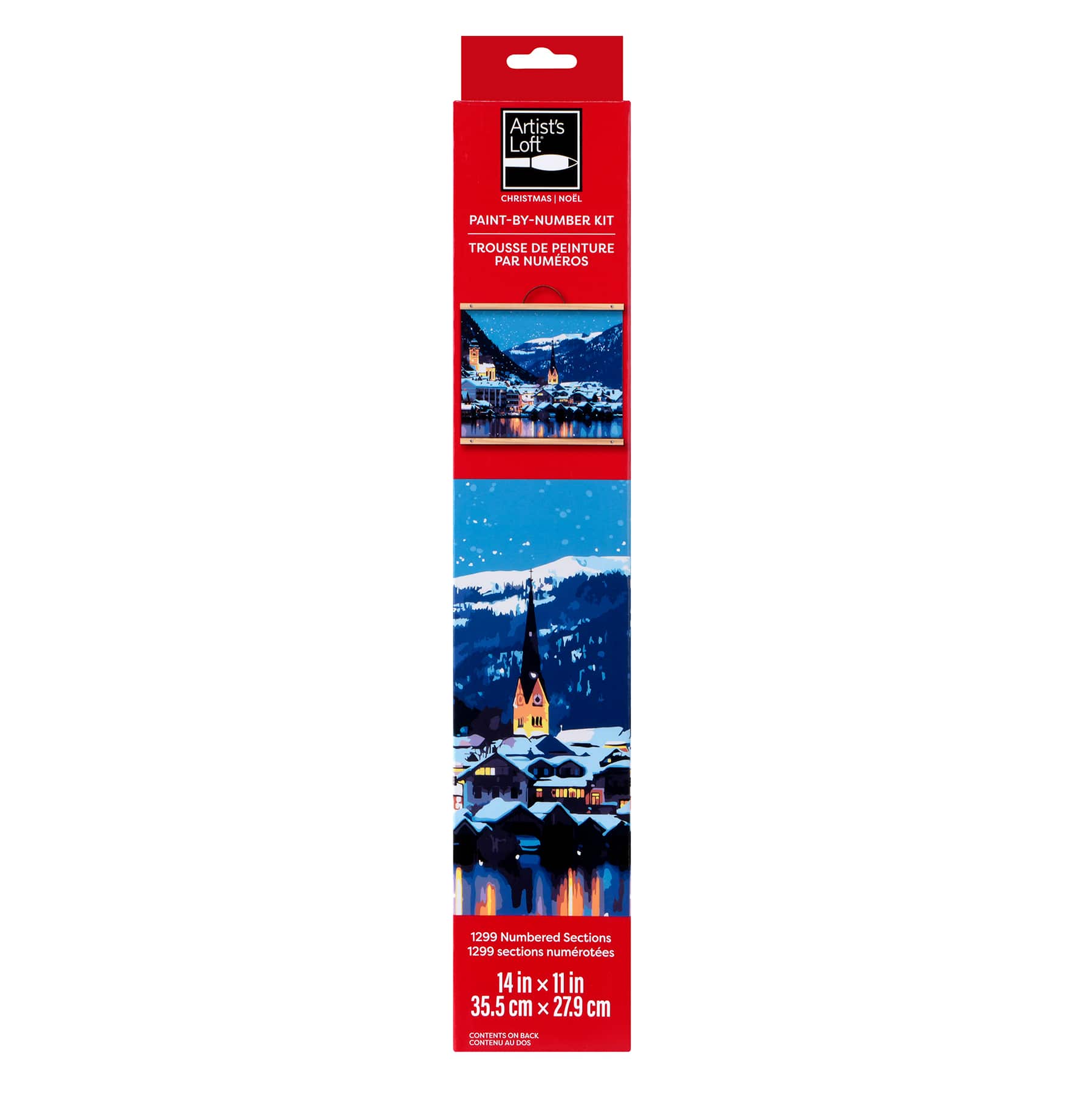 11" x 14" Austria Winter Paint-by-Number Kit by Artist's Loft®