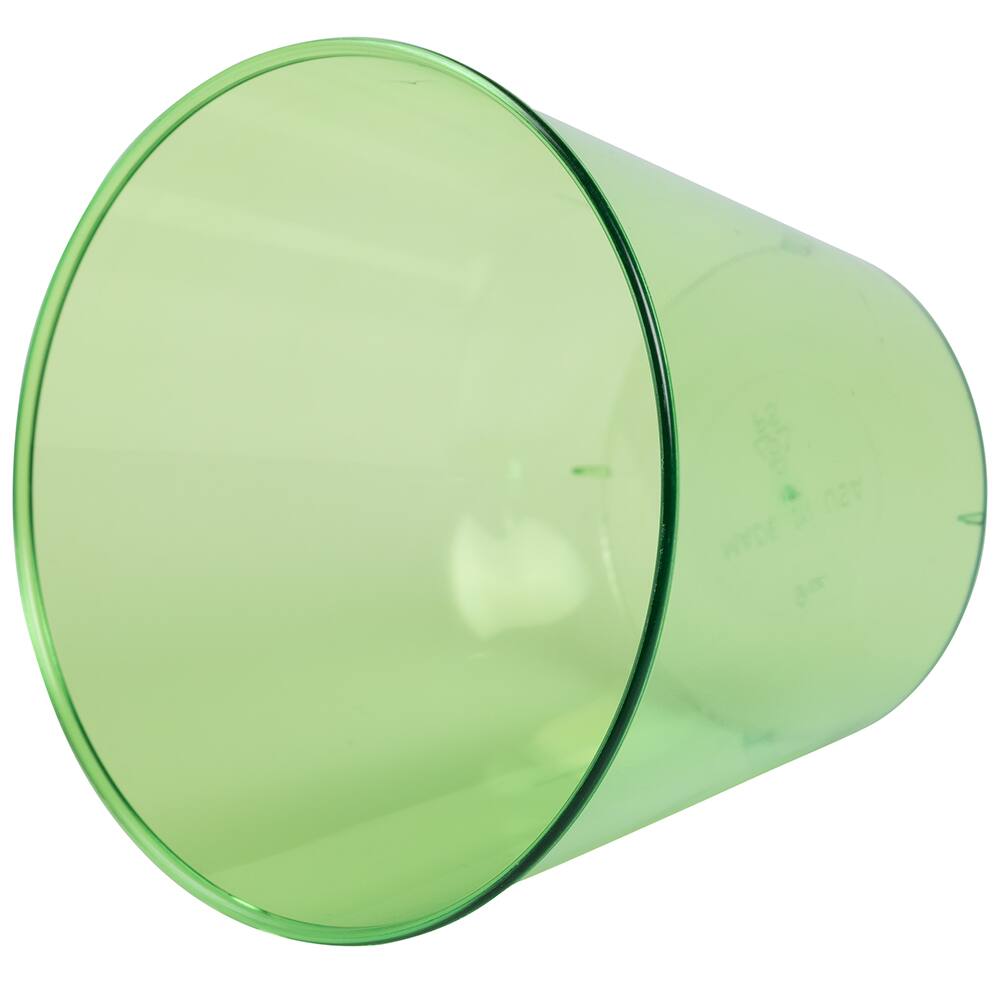 JAM Paper 9oz. Lime Green Plastic Cups, 72ct.