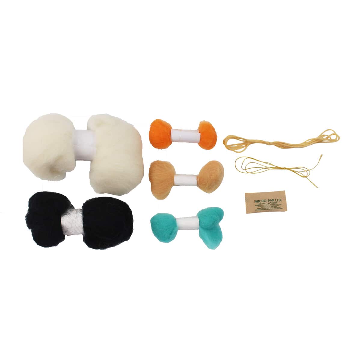 Skull with Top Hat Halloween Needle Felting Kit by Loops & Threads®