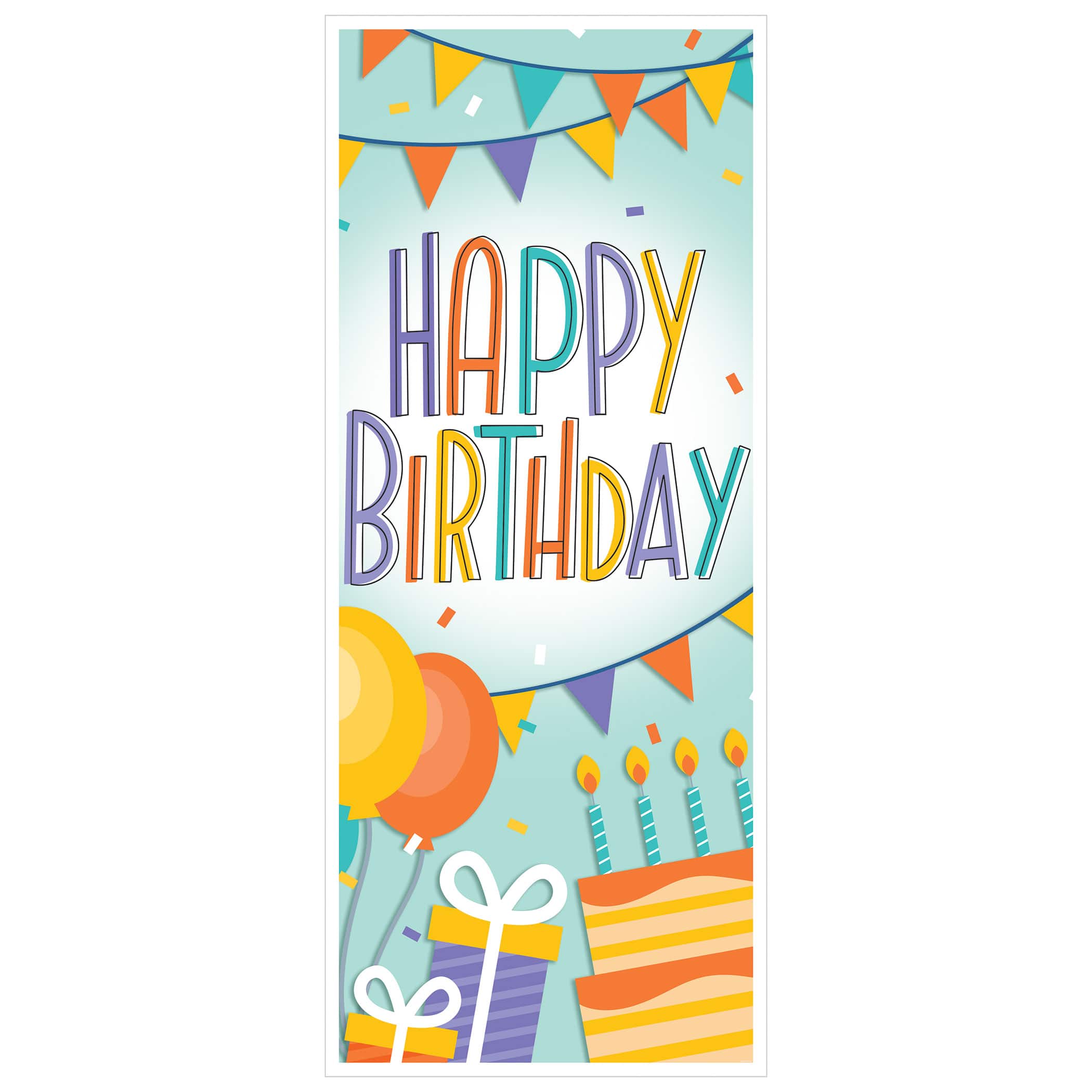 Beistle 6ft. x 30" Happy Birthday Door Covers, 2ct.