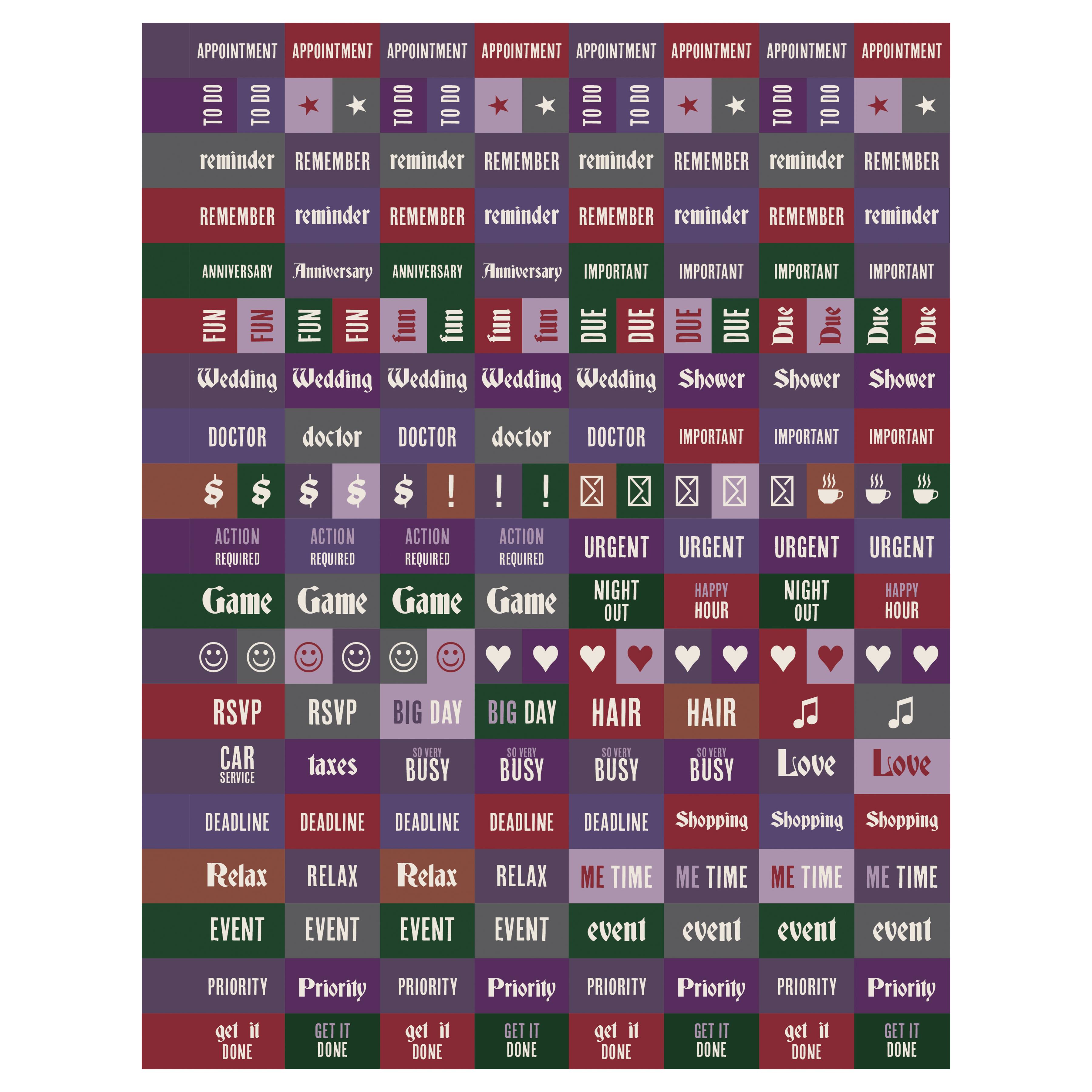 TF Publishing 2025-2026 Gwen Plaid Large Weekly/Monthly Planner