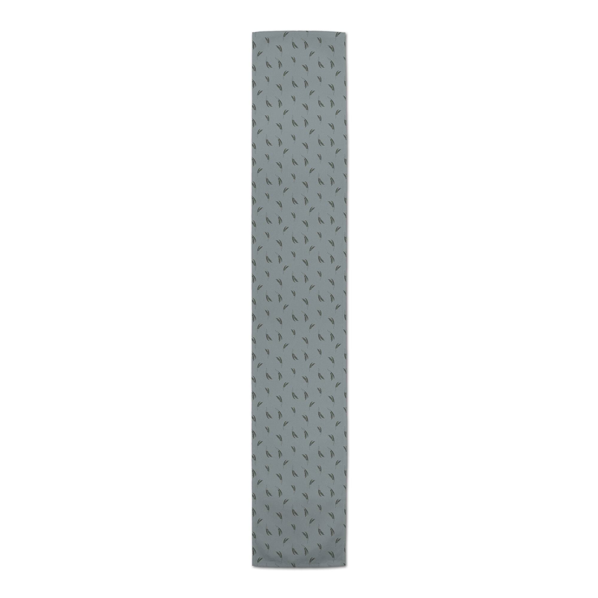 90" Feather Grass Cotton Twill Runner