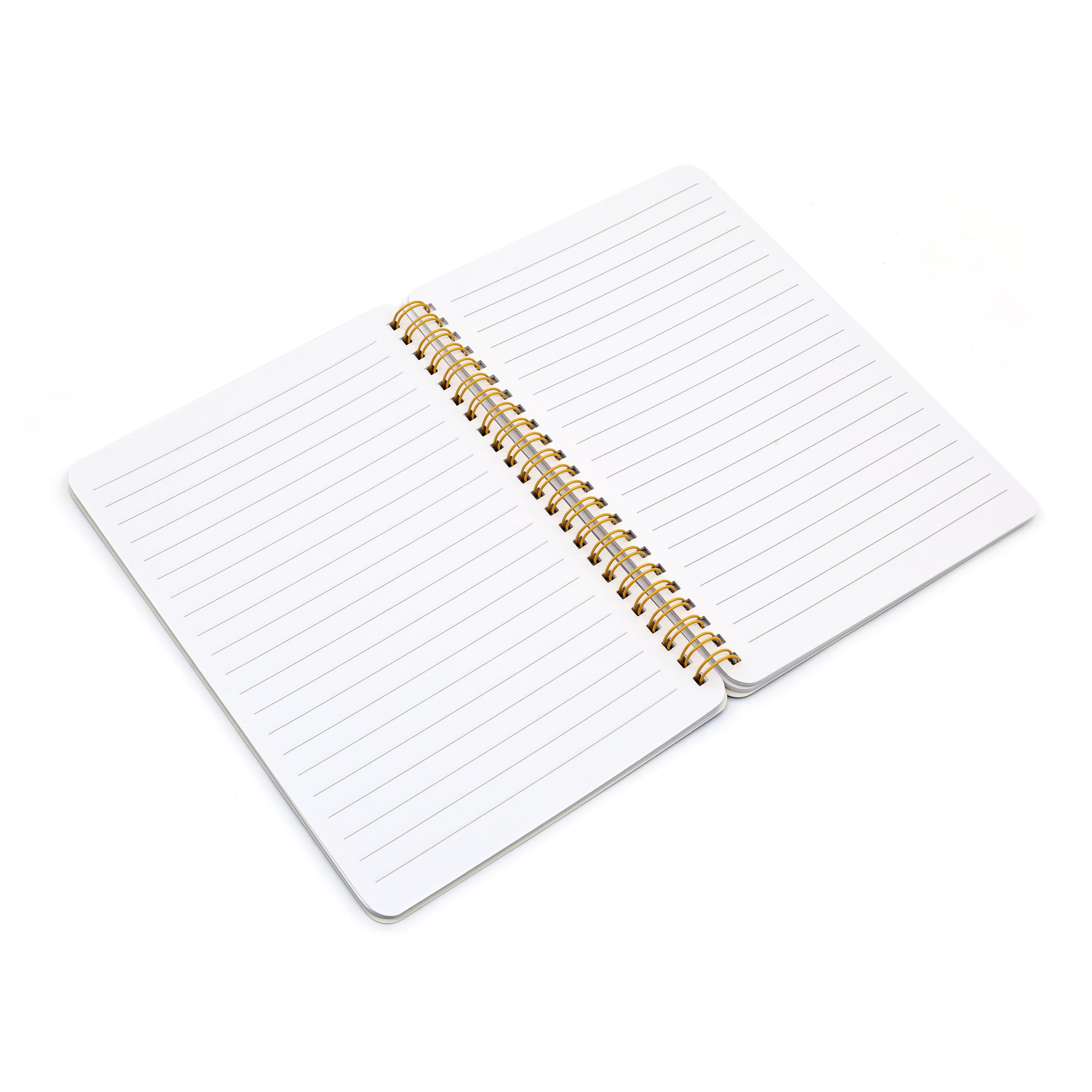 6" x 7.5" Blue Let's Play Mahjong Notebook by Fab Finds