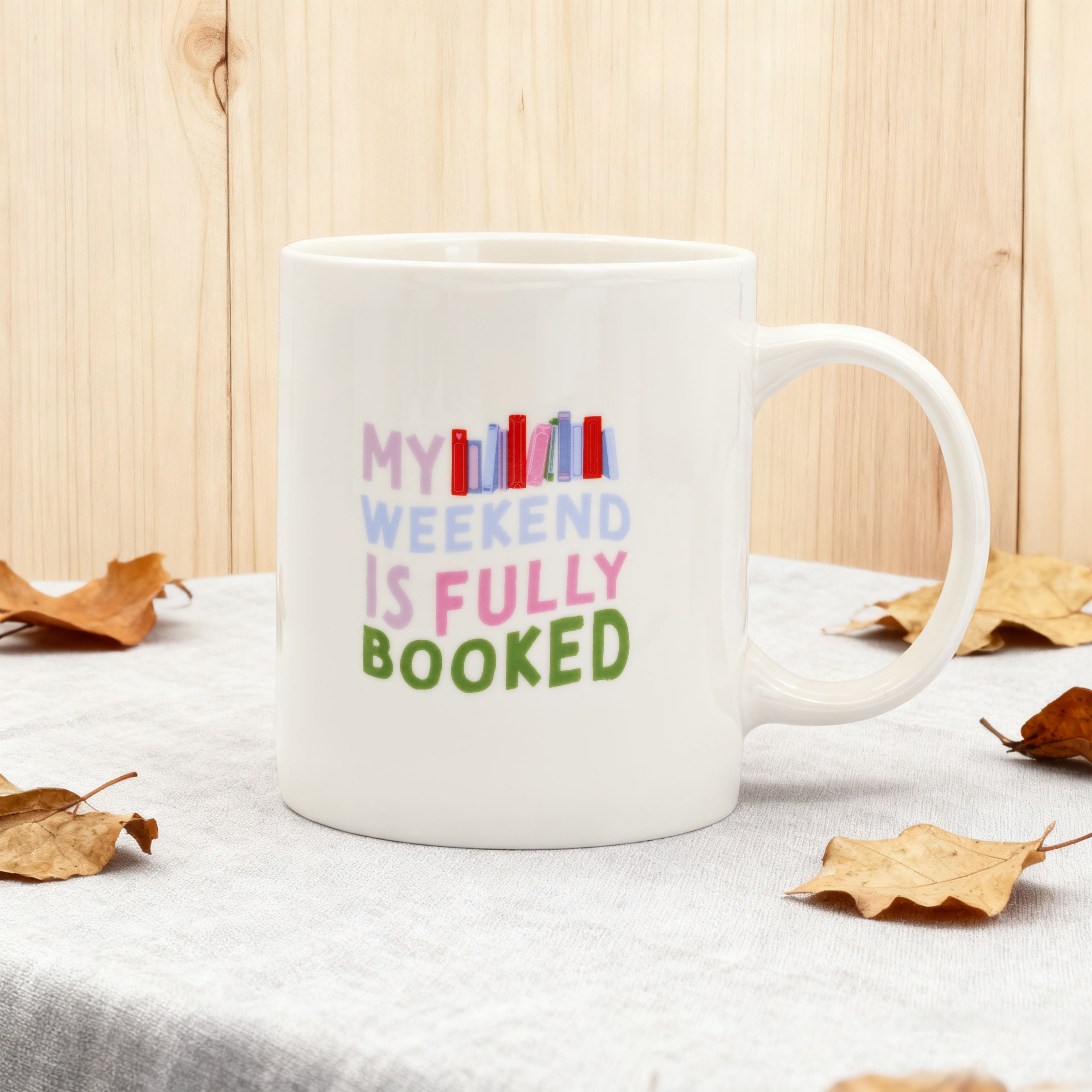 Assorted 11.5oz. Bookish Ceramic Mug, 1pc. by Fab Finds
