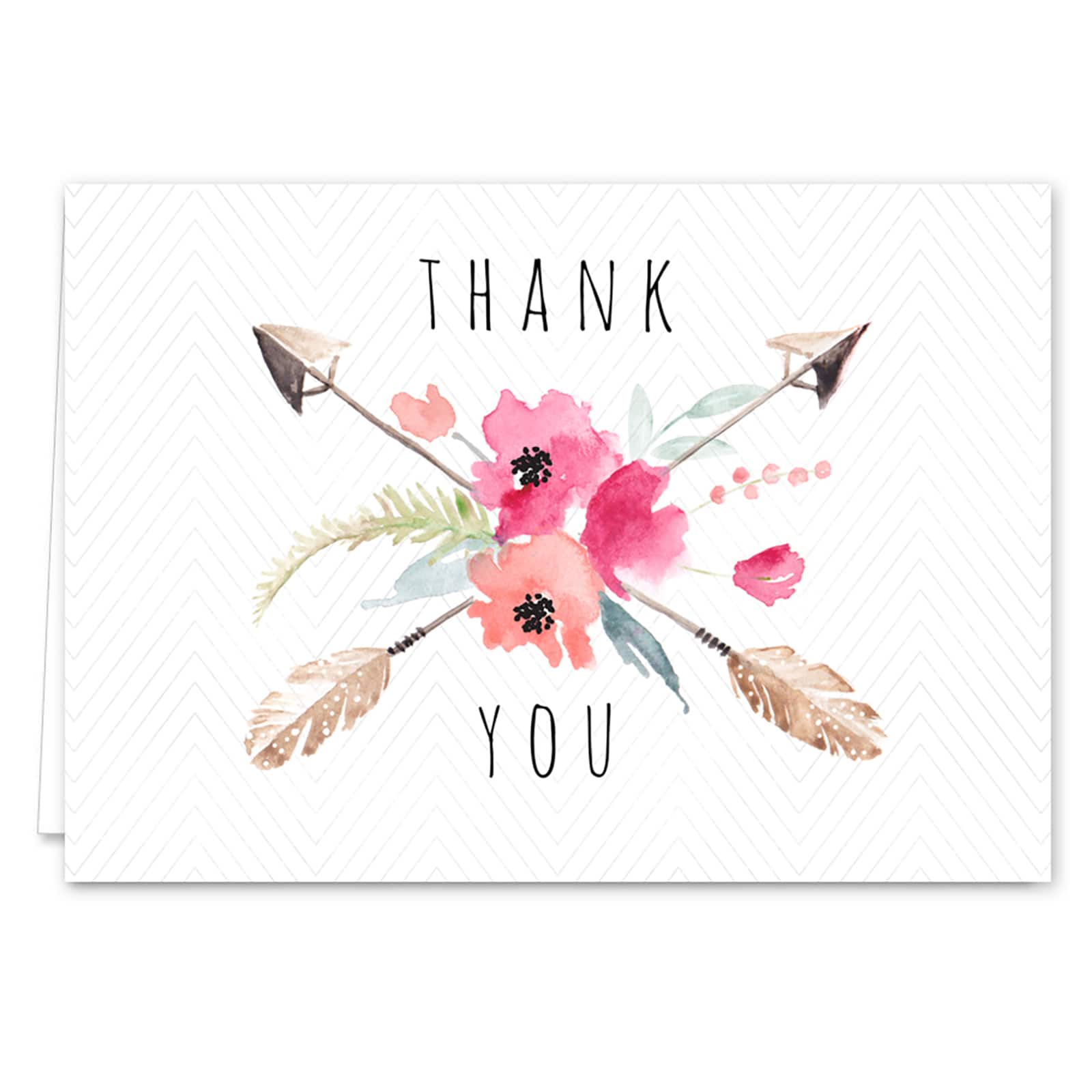 Hortense B. Hewitt Co. Bohemian Thank You Notes