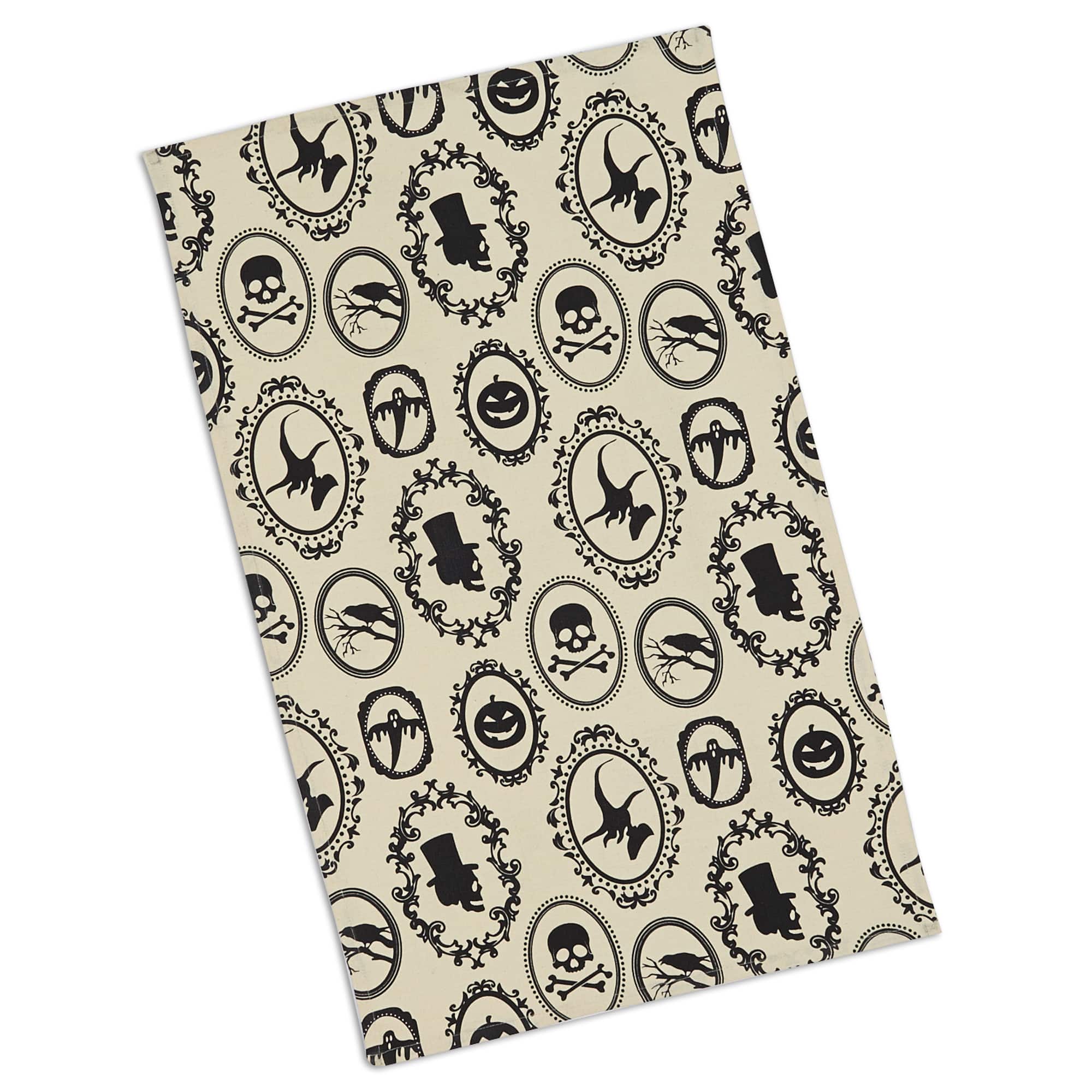 DII® Mixed Hocus Pocus Printed Dishtowels, 3ct.
