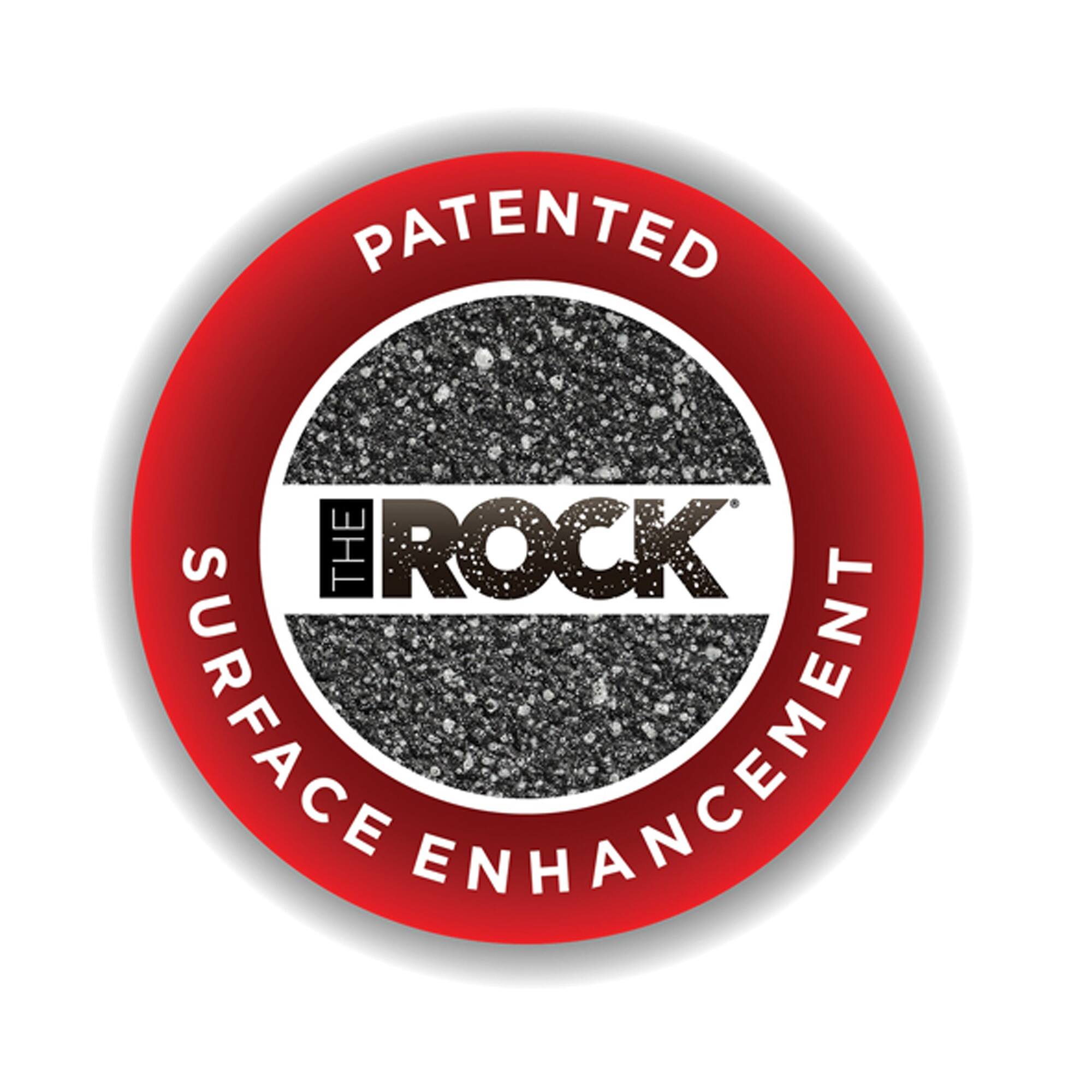 THE ROCK by Starfrit 17" Roaster With Rack & Stainless Steel Handles