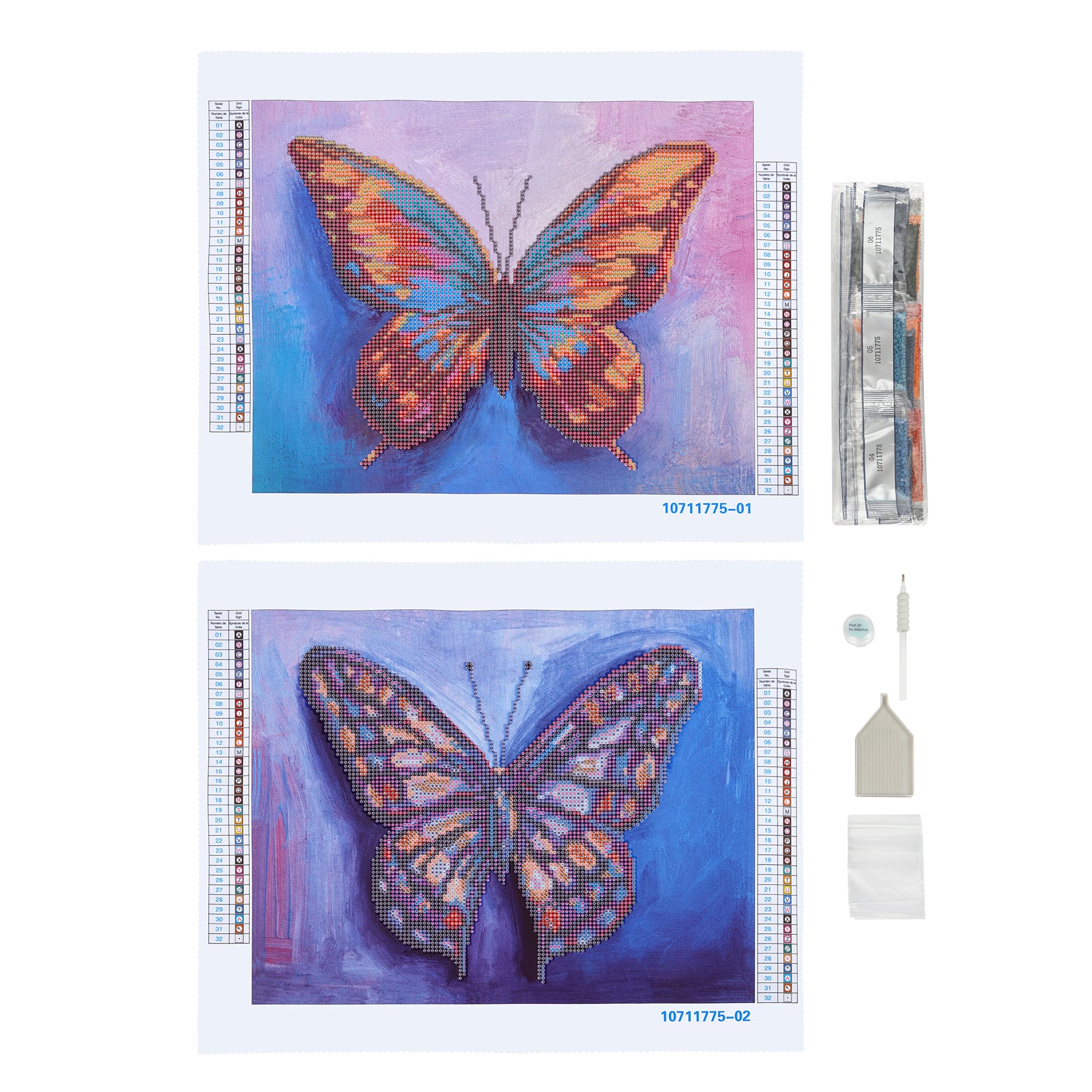 Butterfly Duo Diamond Art Kit by Make Market®