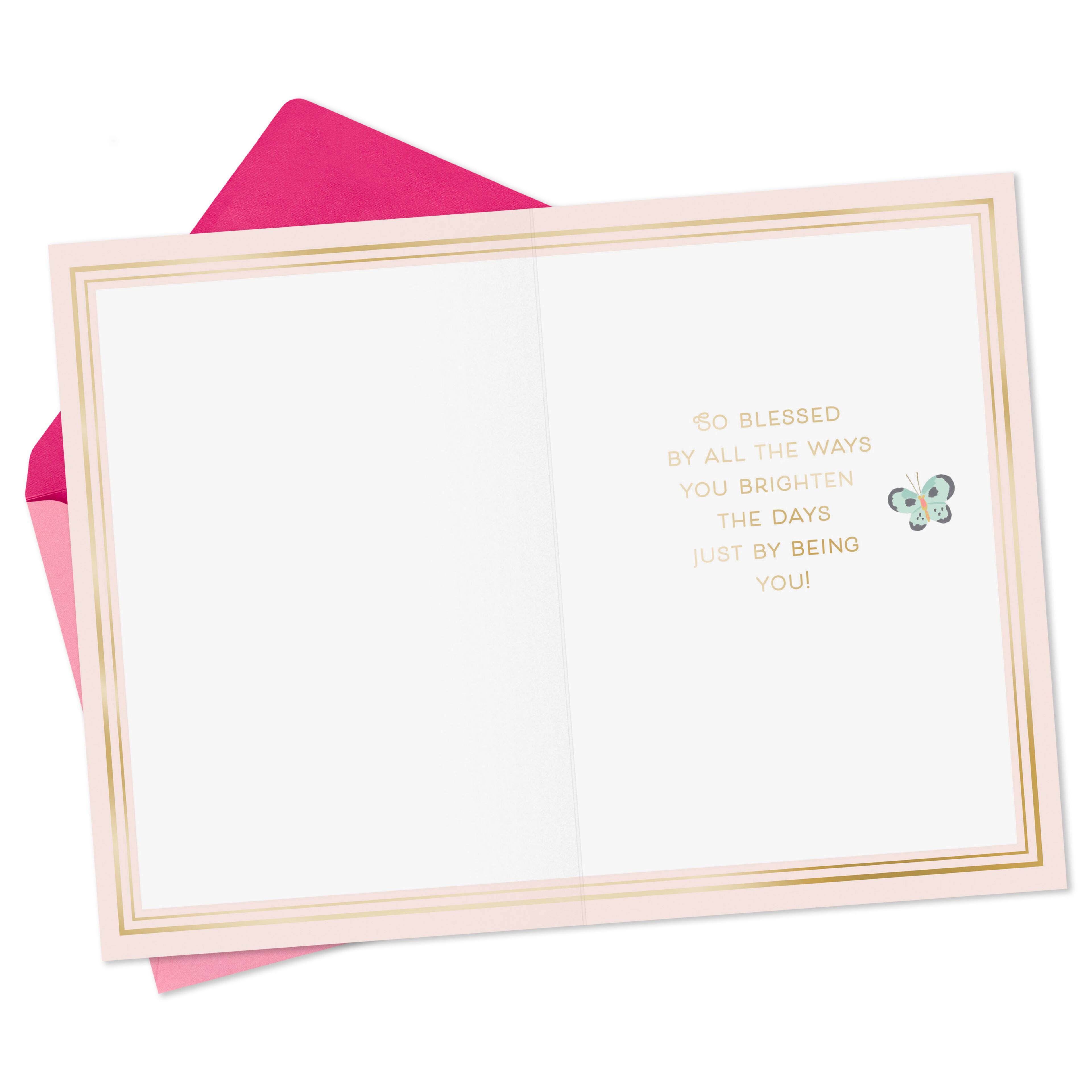 Hallmark You Brighten Days Birthday Card