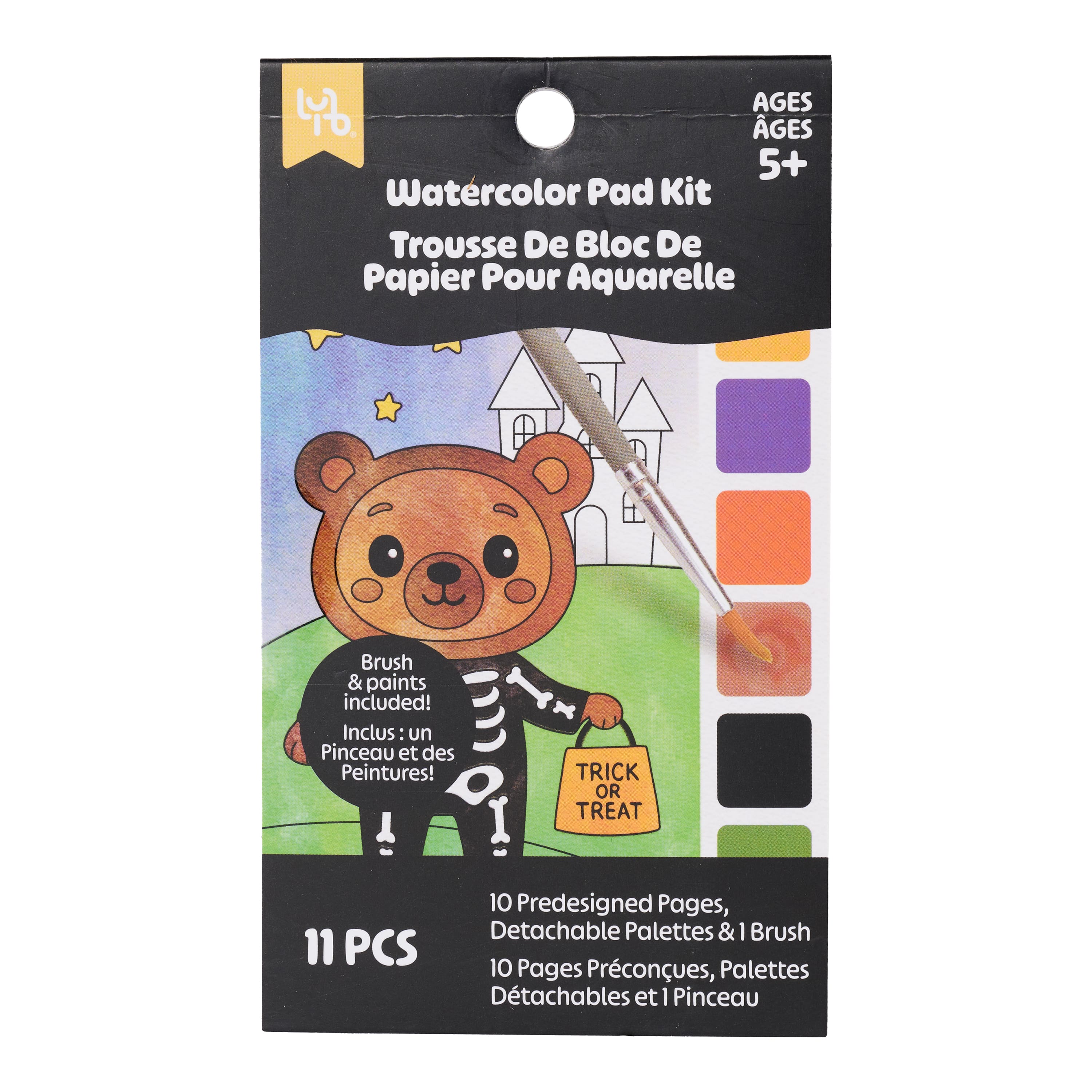 Michaels, Halloween Mini Watercolor Pad Kit by Little Yellow Bicycle® – Category: Buckets & Toys