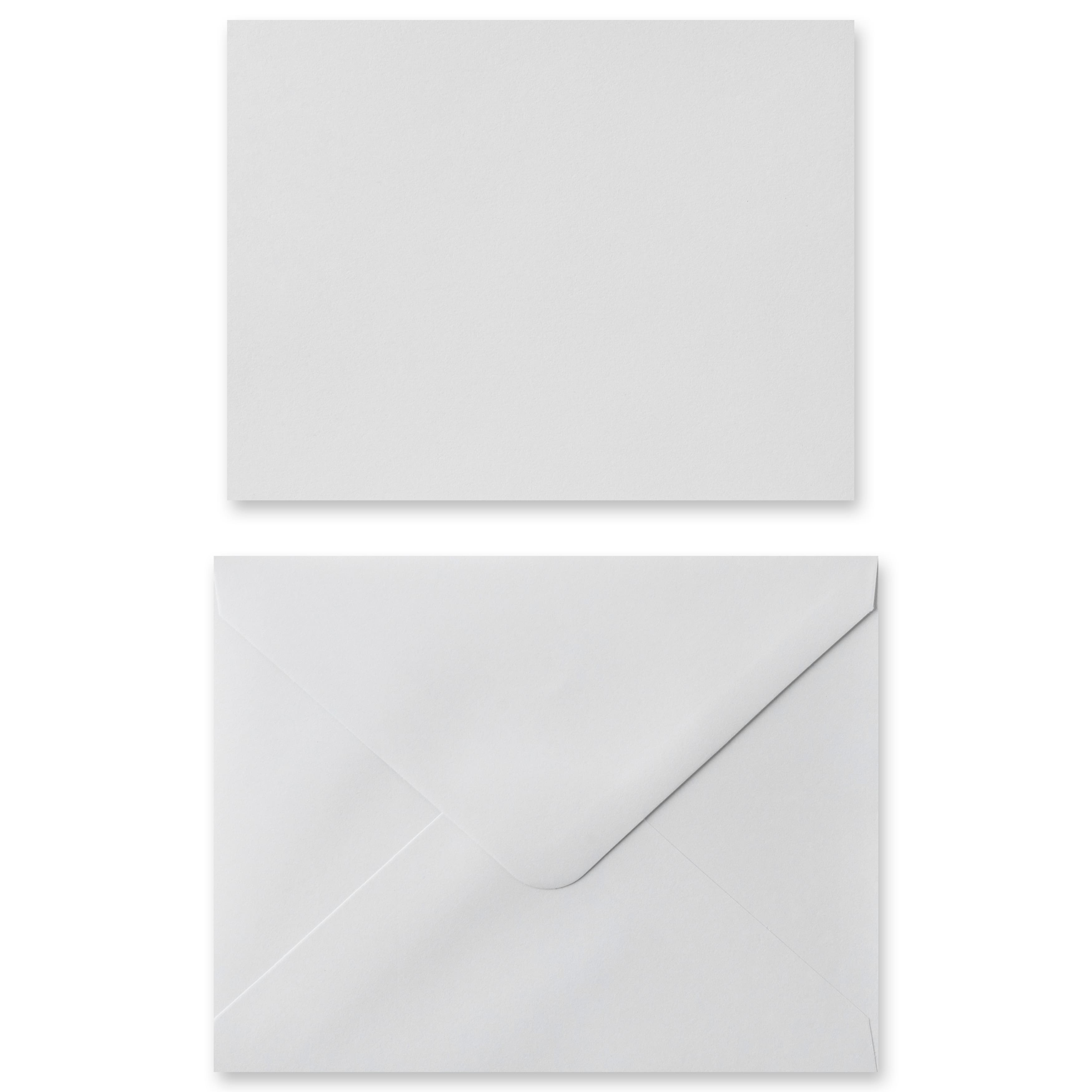 12 Packs: 10 ct. (120 total) 4.25" x 5.5" Flat Cards & Envelopes by Recollections