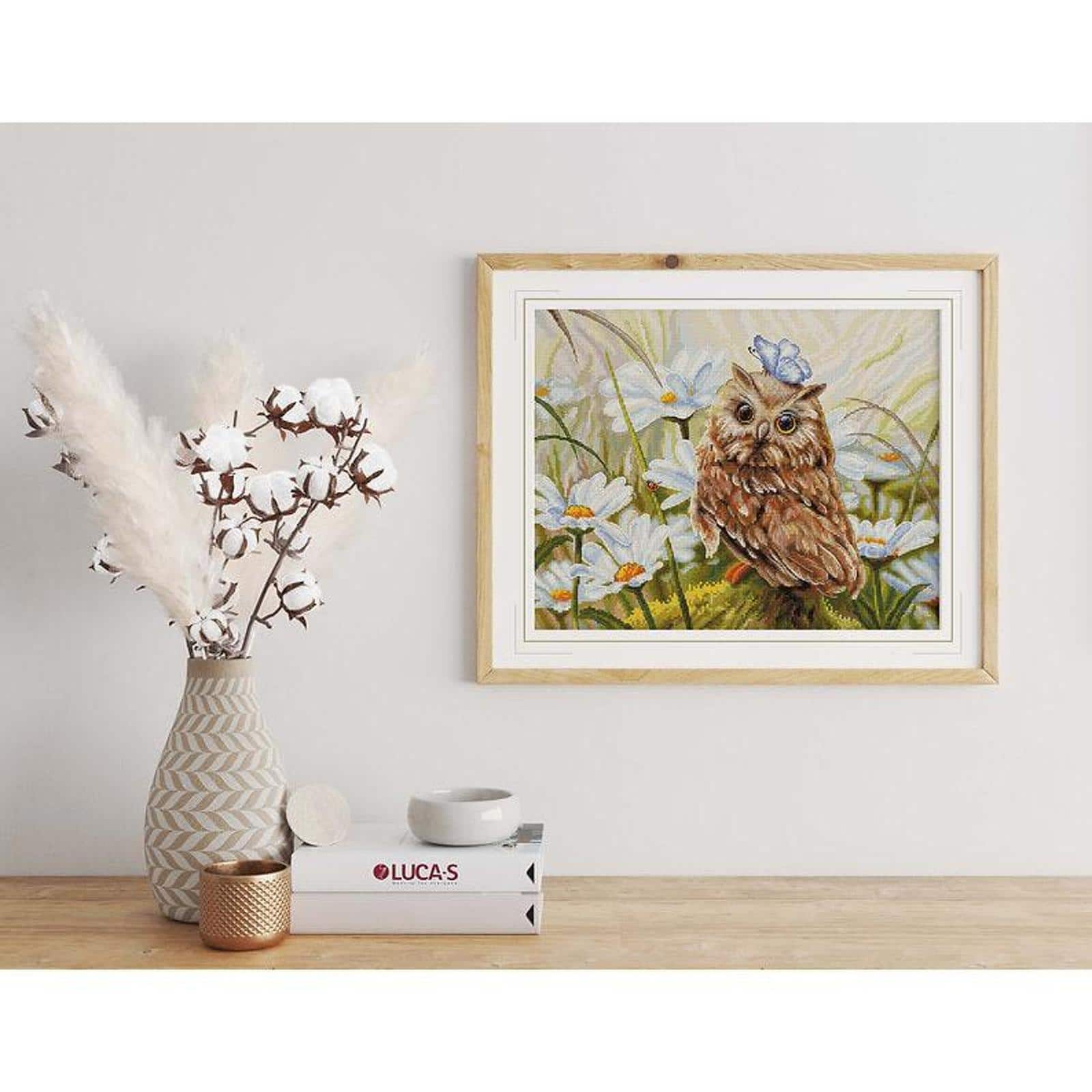 Luca-s Lucky Owl Counted Cross Stitch Kit
