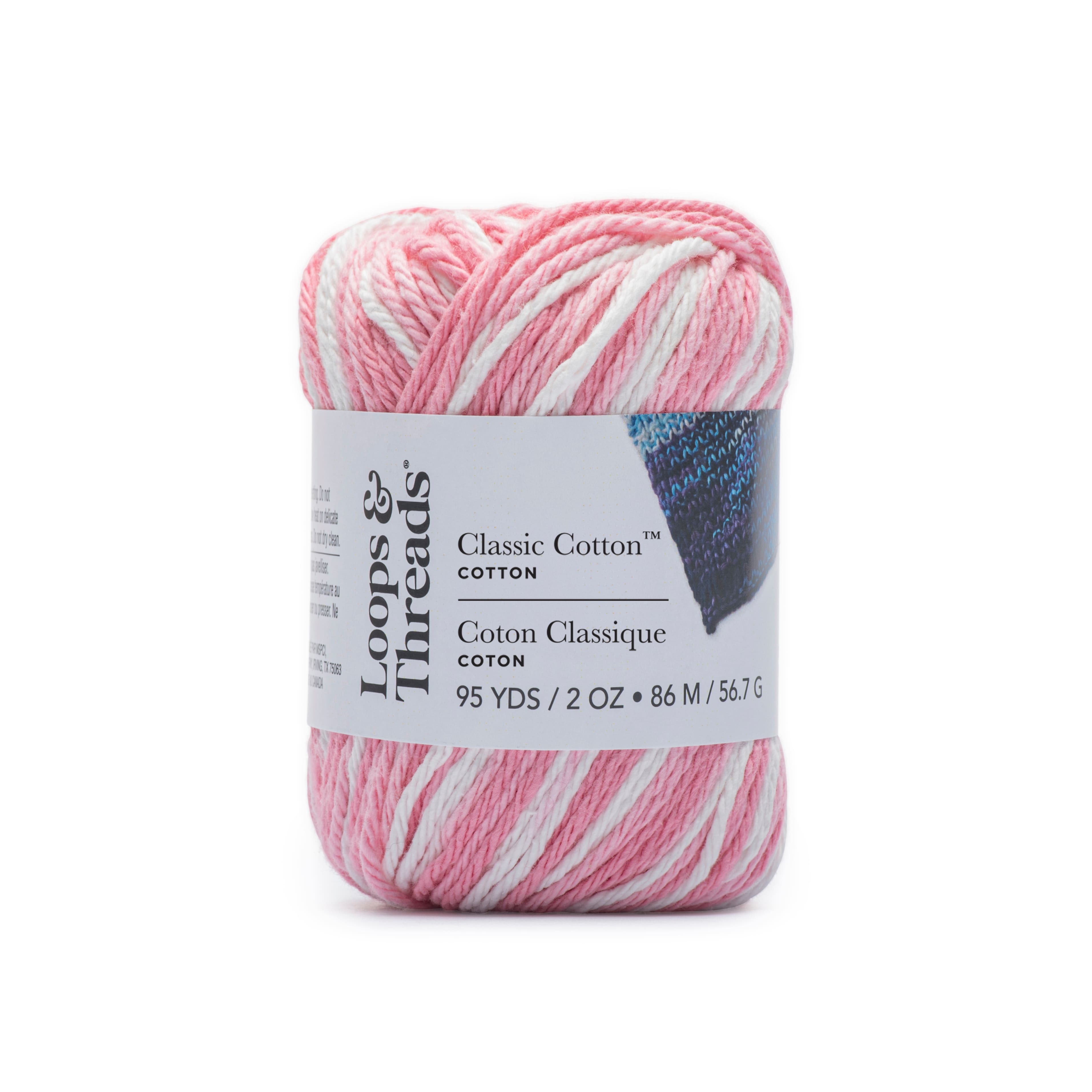 18 Pack: Classic Cotton™ Patterned Yarn by Loops & Threads®
