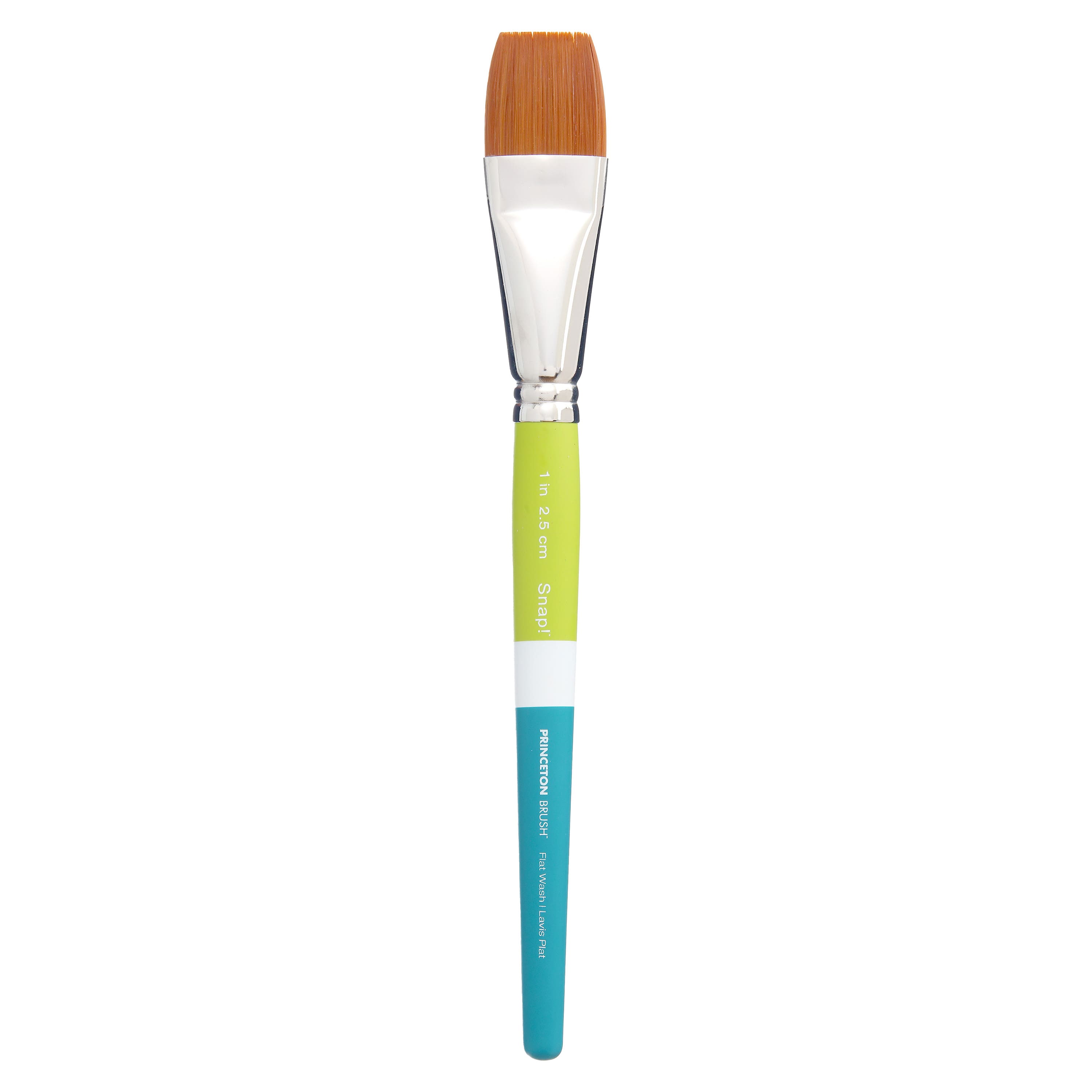 Princeton™ Snap!™ Series 9950 Synthetic Short Handle Flat Wash Brush