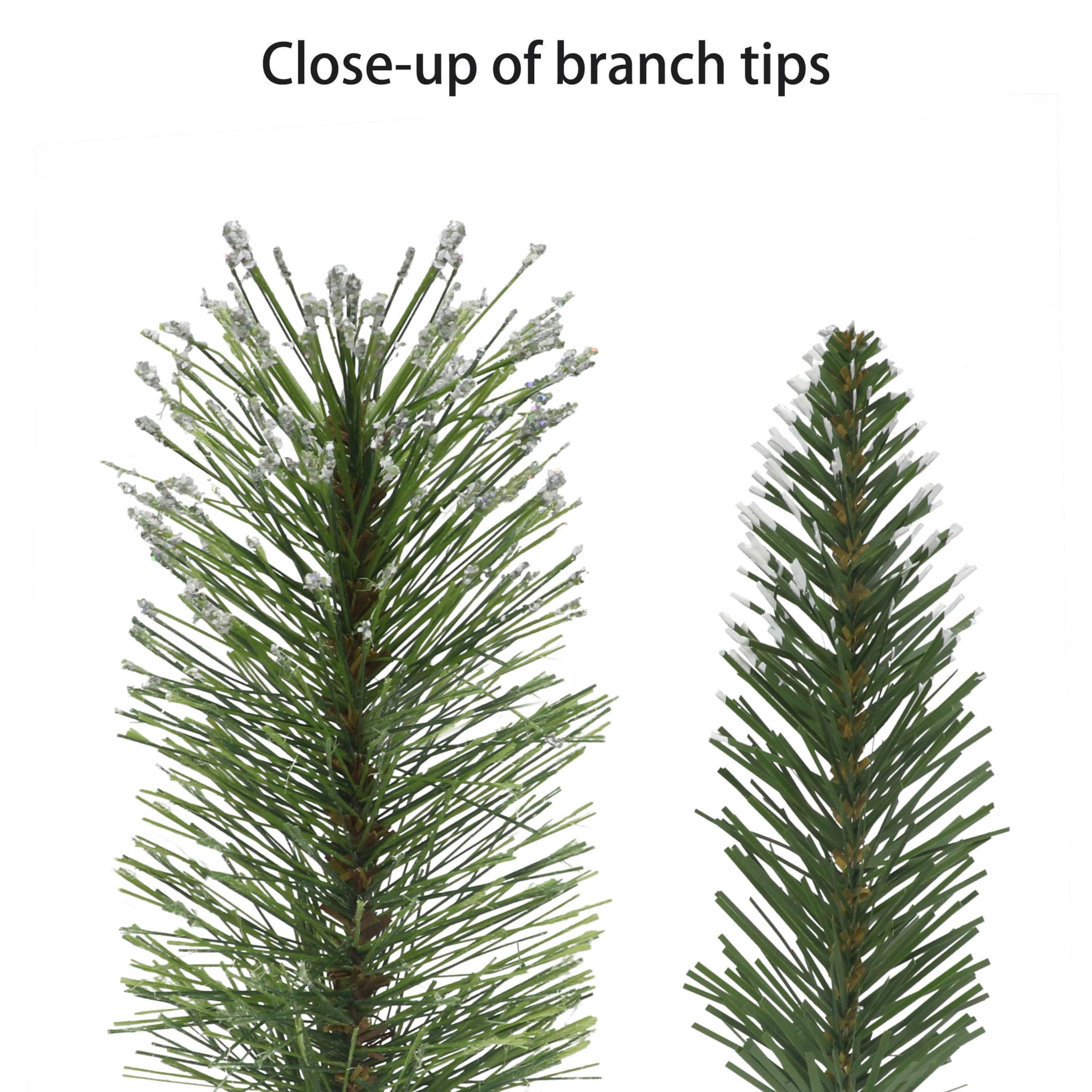 4ft. Pre-Lit Artificial Potted Adorned Christmas Tree, Warm White LED Lights