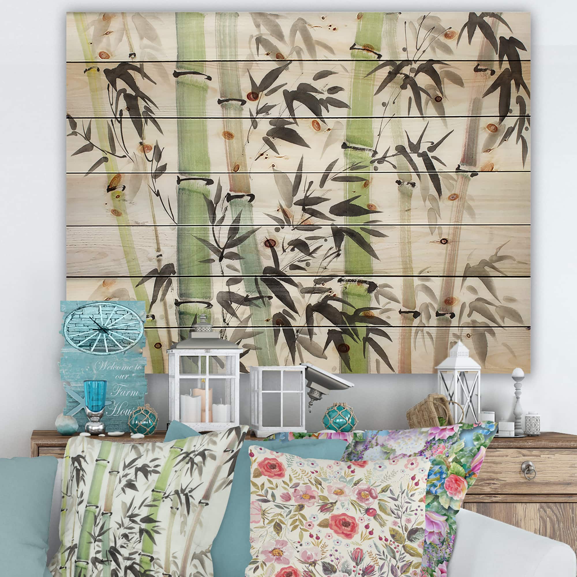 Designart - Bamboo Branches In The Forest II