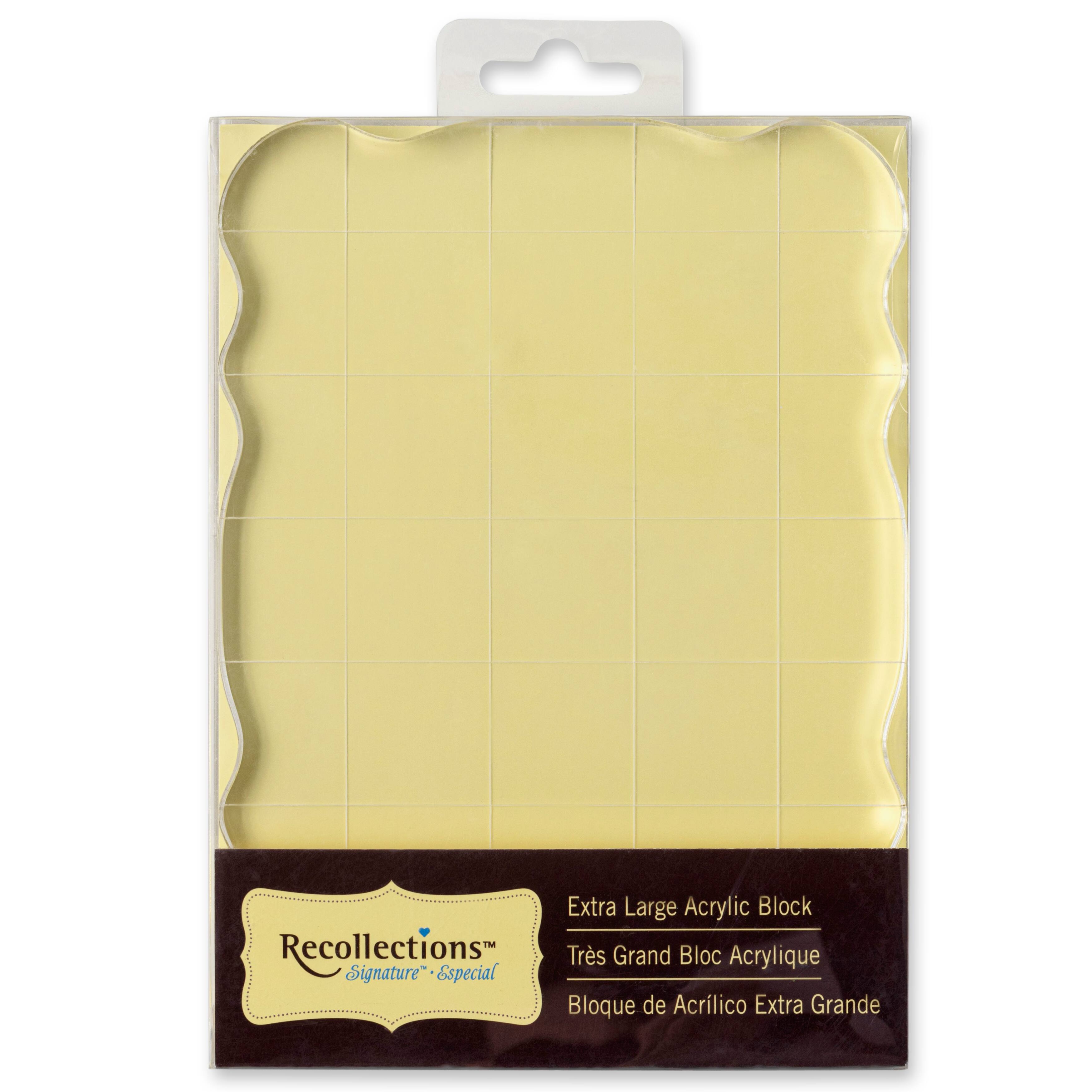 6 Pack: Inkadinkado® Extra-Large Stamp Block