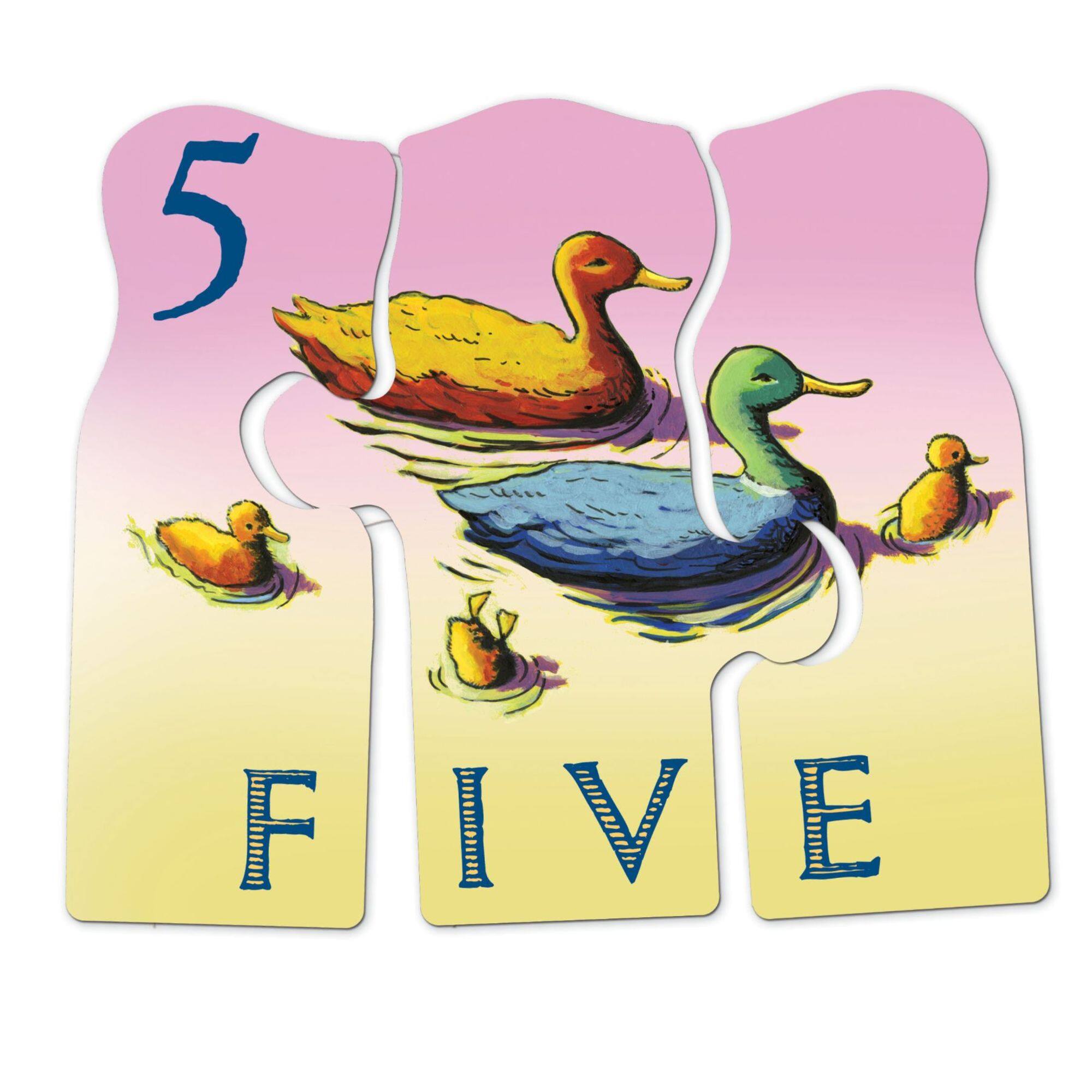 eeBoo Animal Counting Puzzle Set