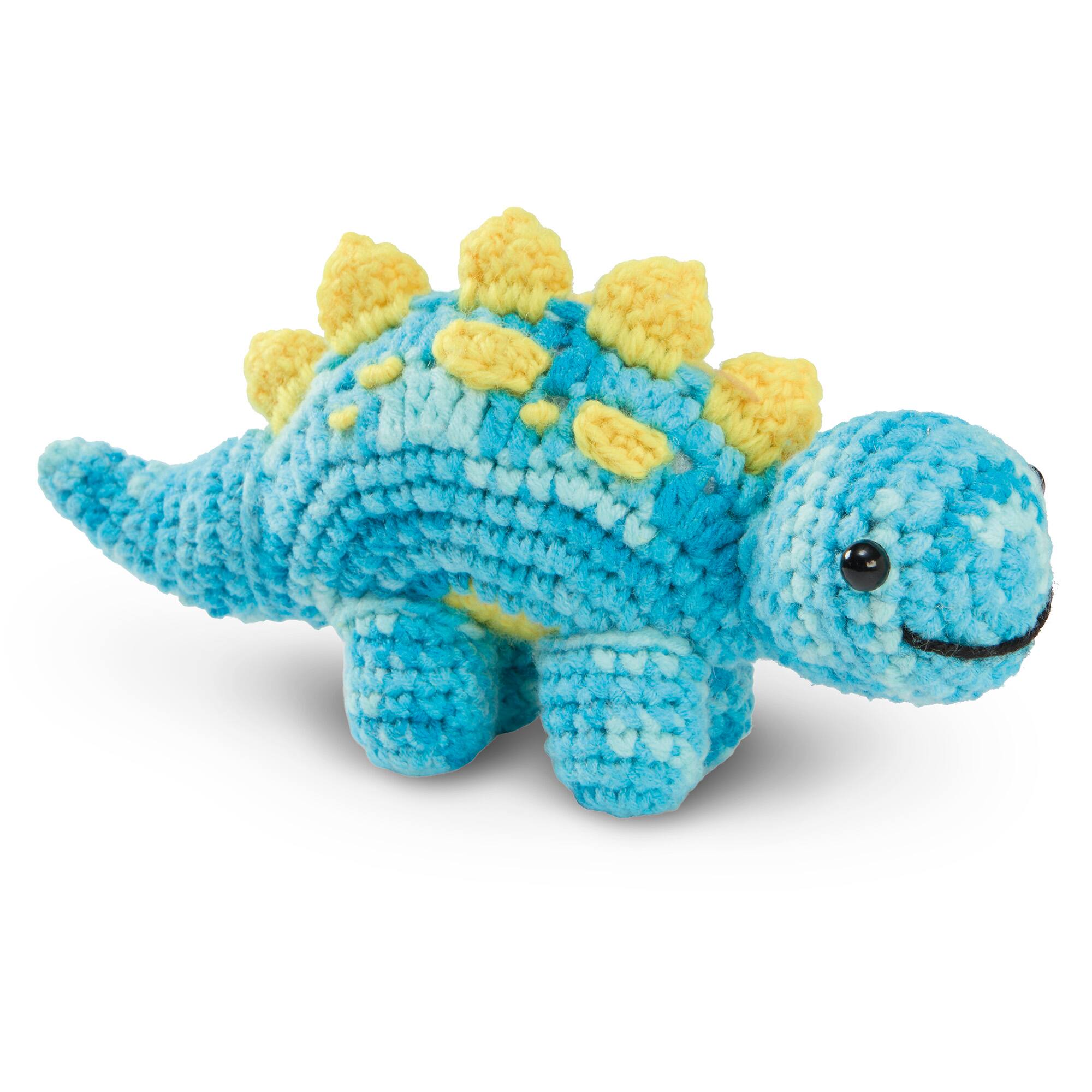 Intermediate Dinosaur Amigurumi Crochet Kit by Loops & Threads®