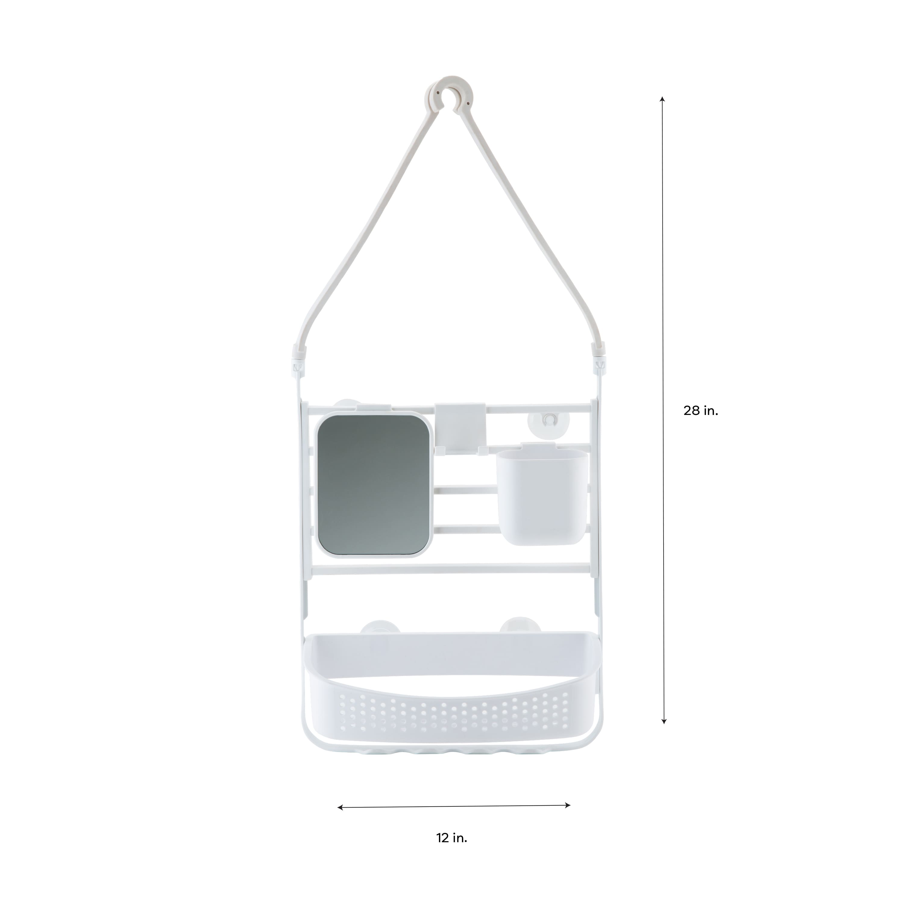 Bath Bliss 28" Deluxe Flex Adjustable Shower Caddy