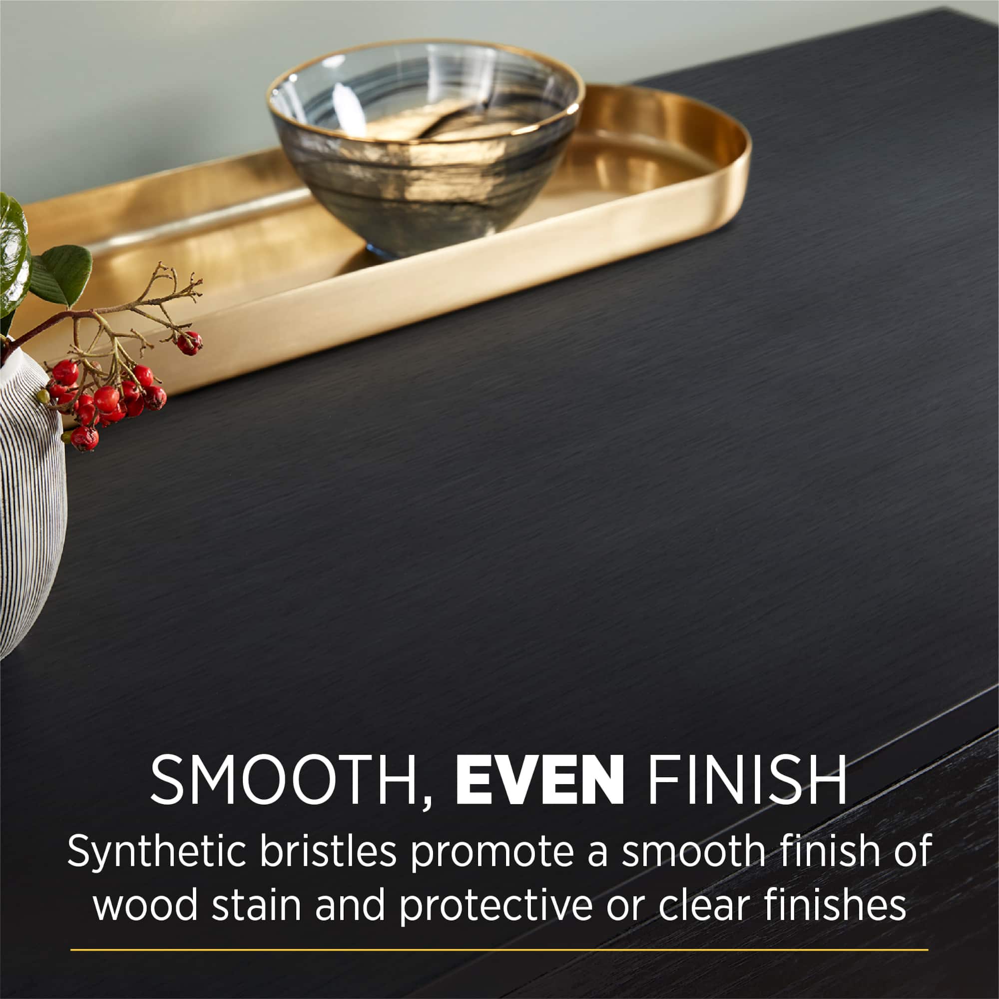 Minwax® Water-Based Stain & Topcoat Brush