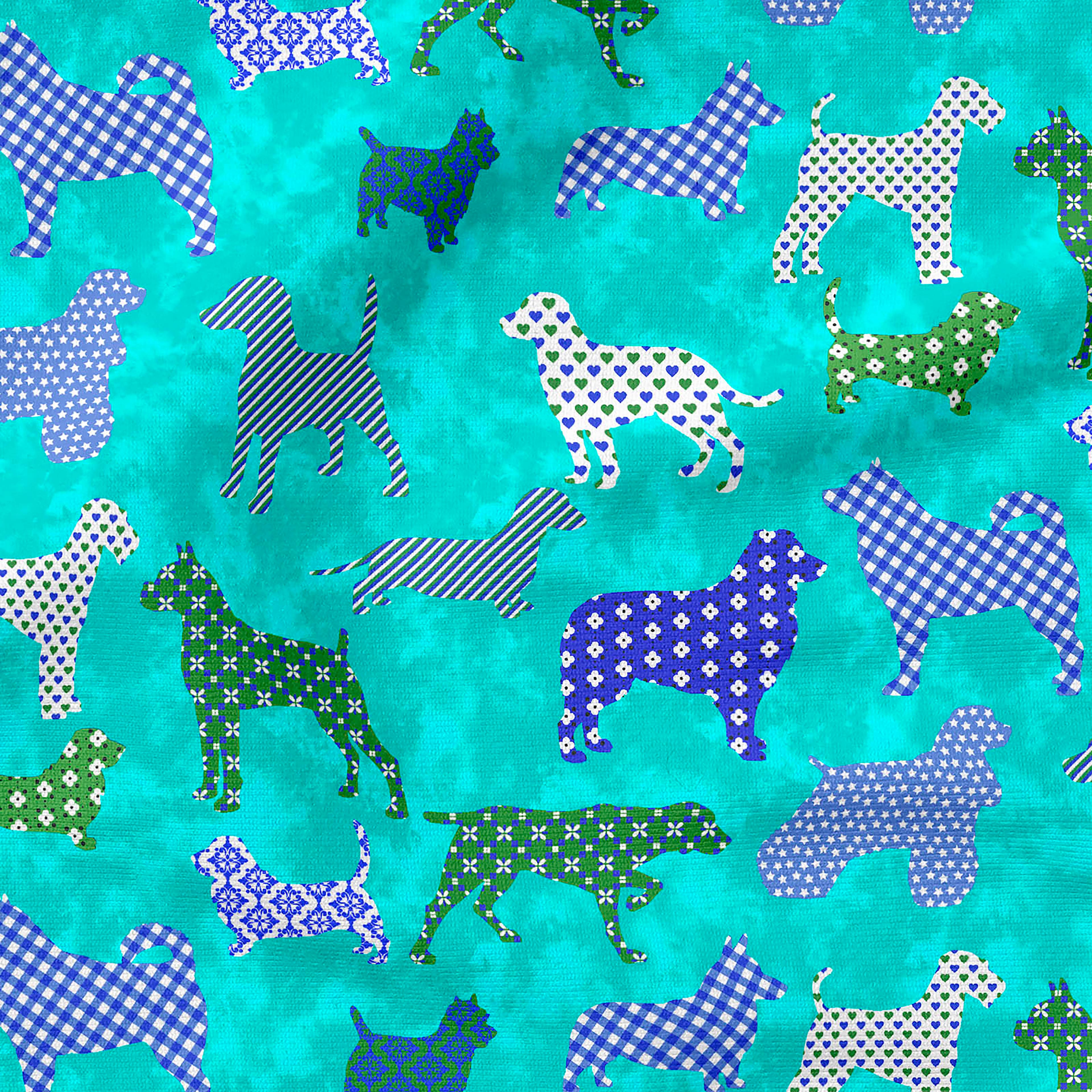 Fabric Editions Puppy Pals Cotton Fabric