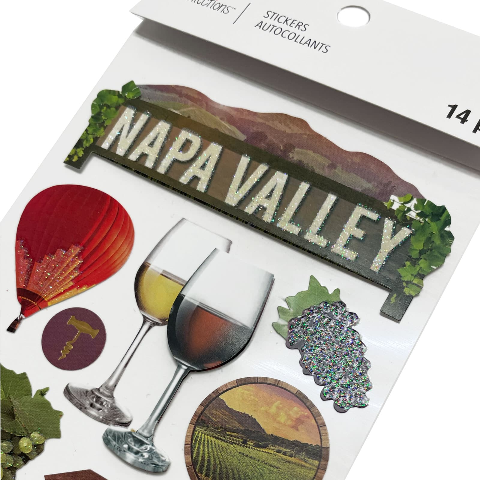 12 Pack: Napa Valley Dimensional Stickers by Recollections™