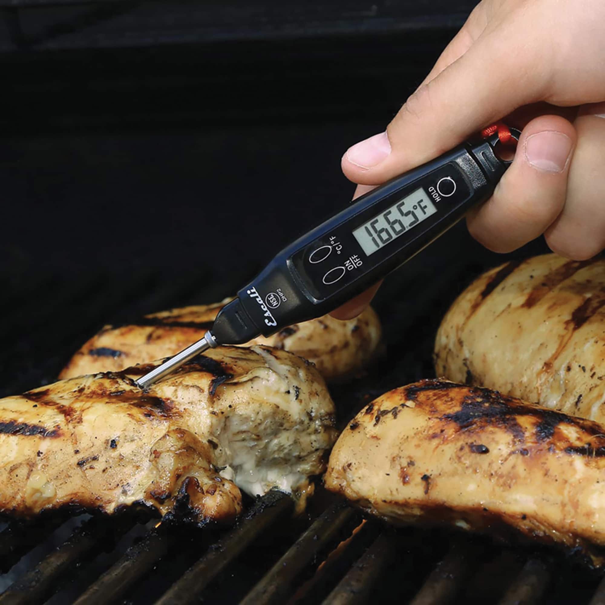 Escali Black Digital Pen Thermometer
