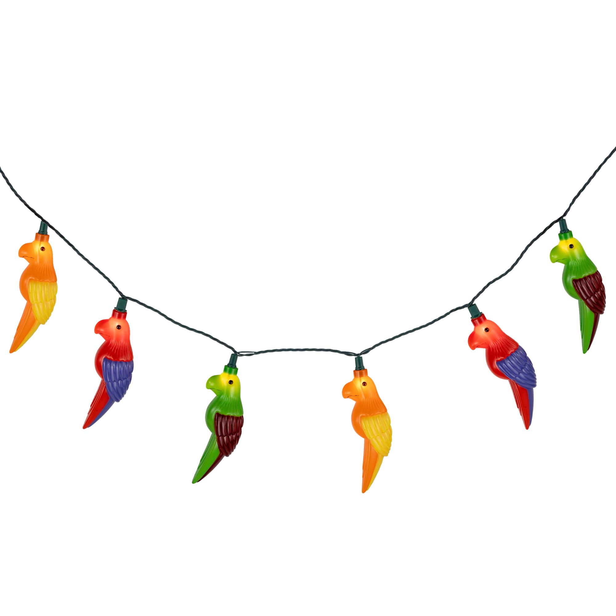 10ct. Parrot Patio String Lights