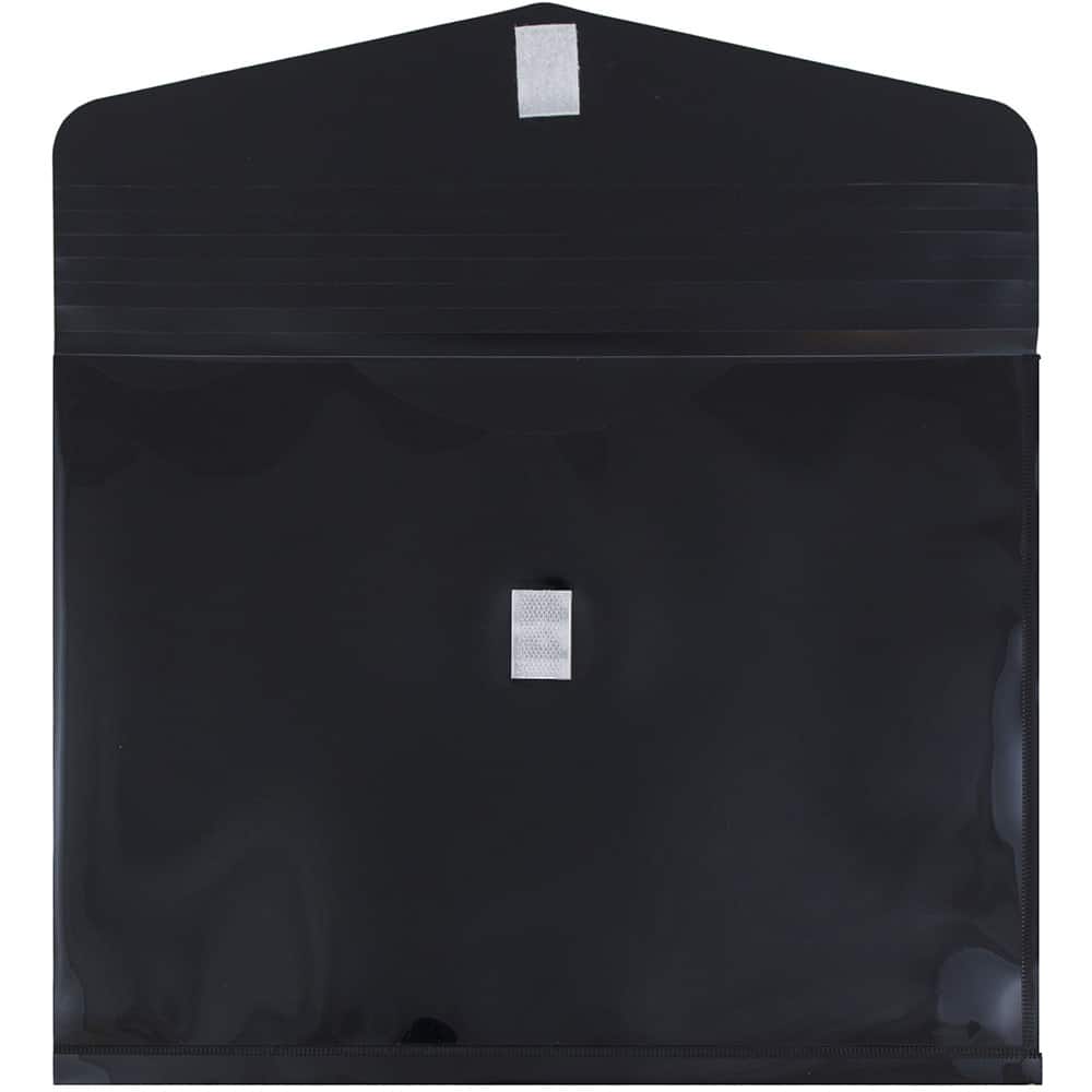 JAM Paper 9.75" x 13" Plastic Hook & Loop Closure Envelopes