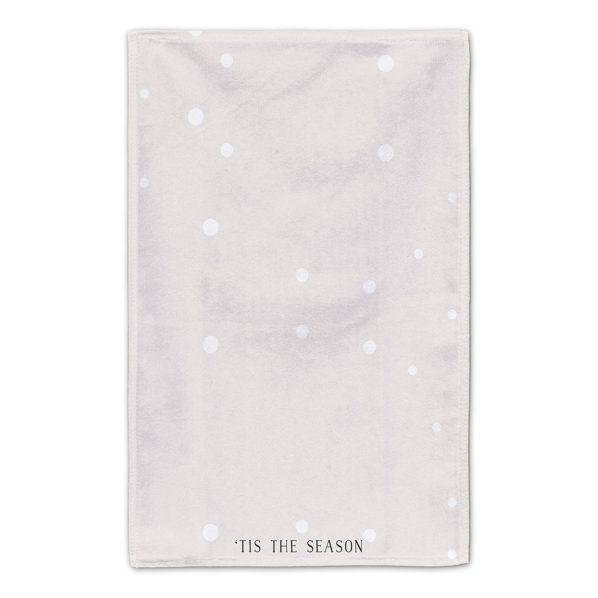 Tis the Season Snow Trees Tea Towels - Set of 2