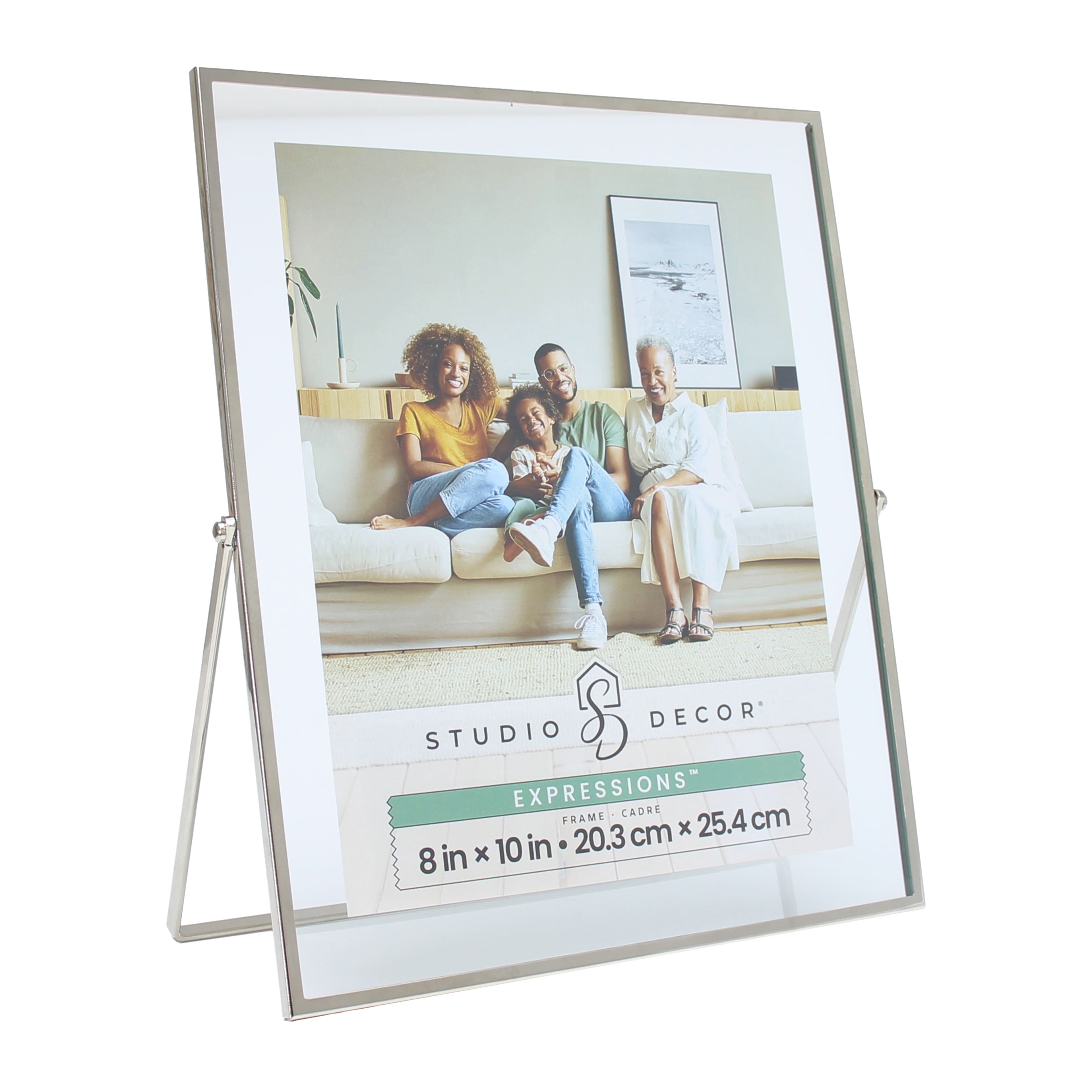 Expressions™ Silver Metal Tabletop Float Frame by Studio Décor®