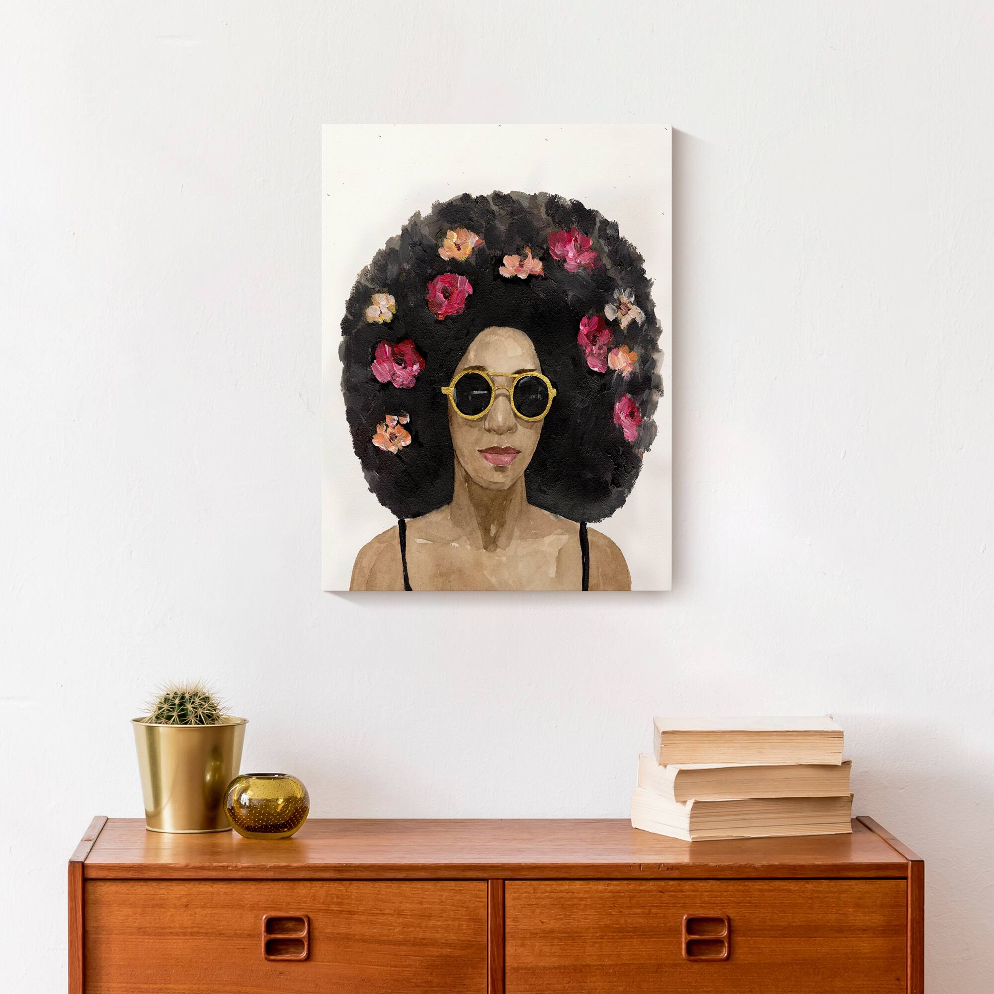 Flowers For Fun 12" x 16" Canvas Wall Art