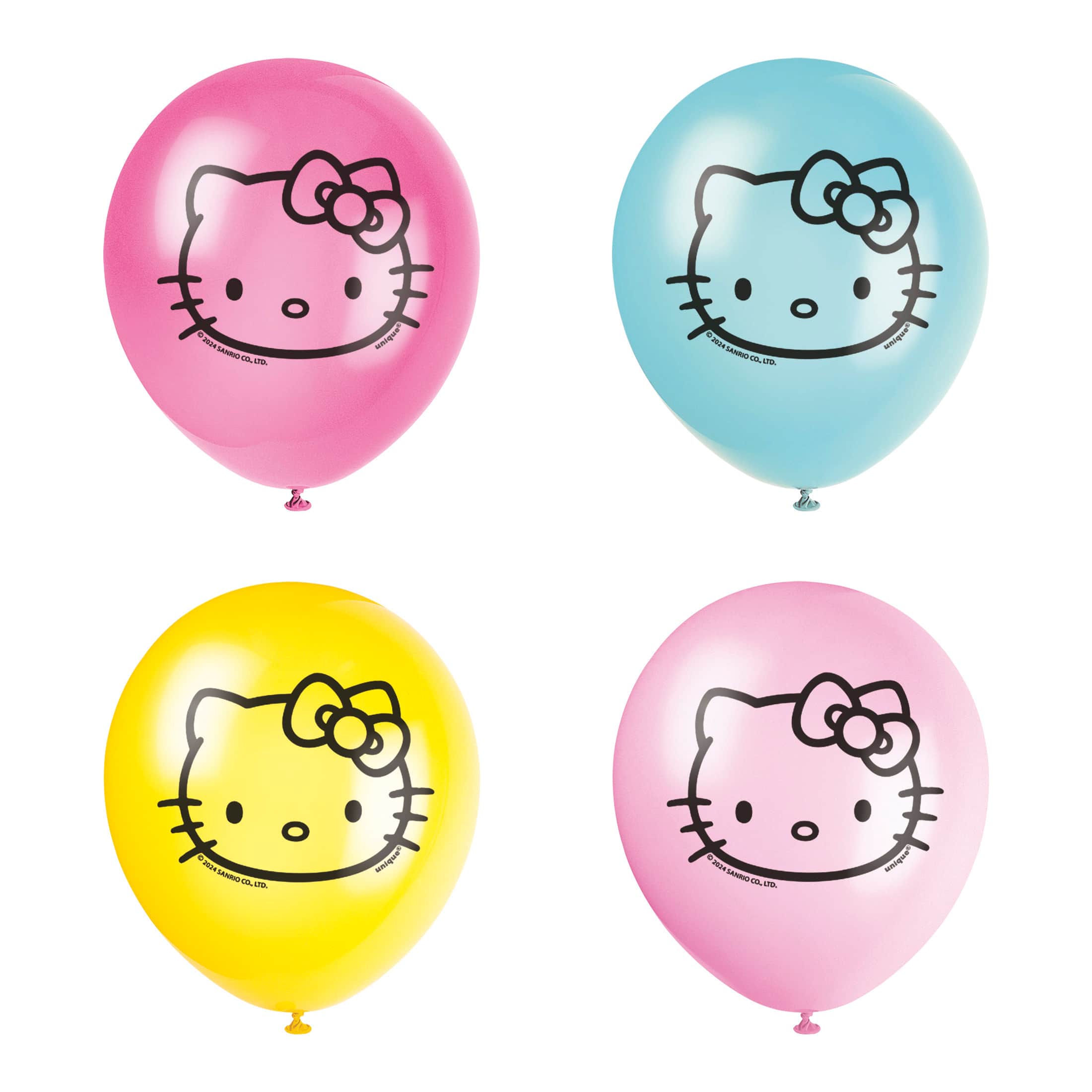 12" Hello Kitty® Latex Balloons, 8ct.