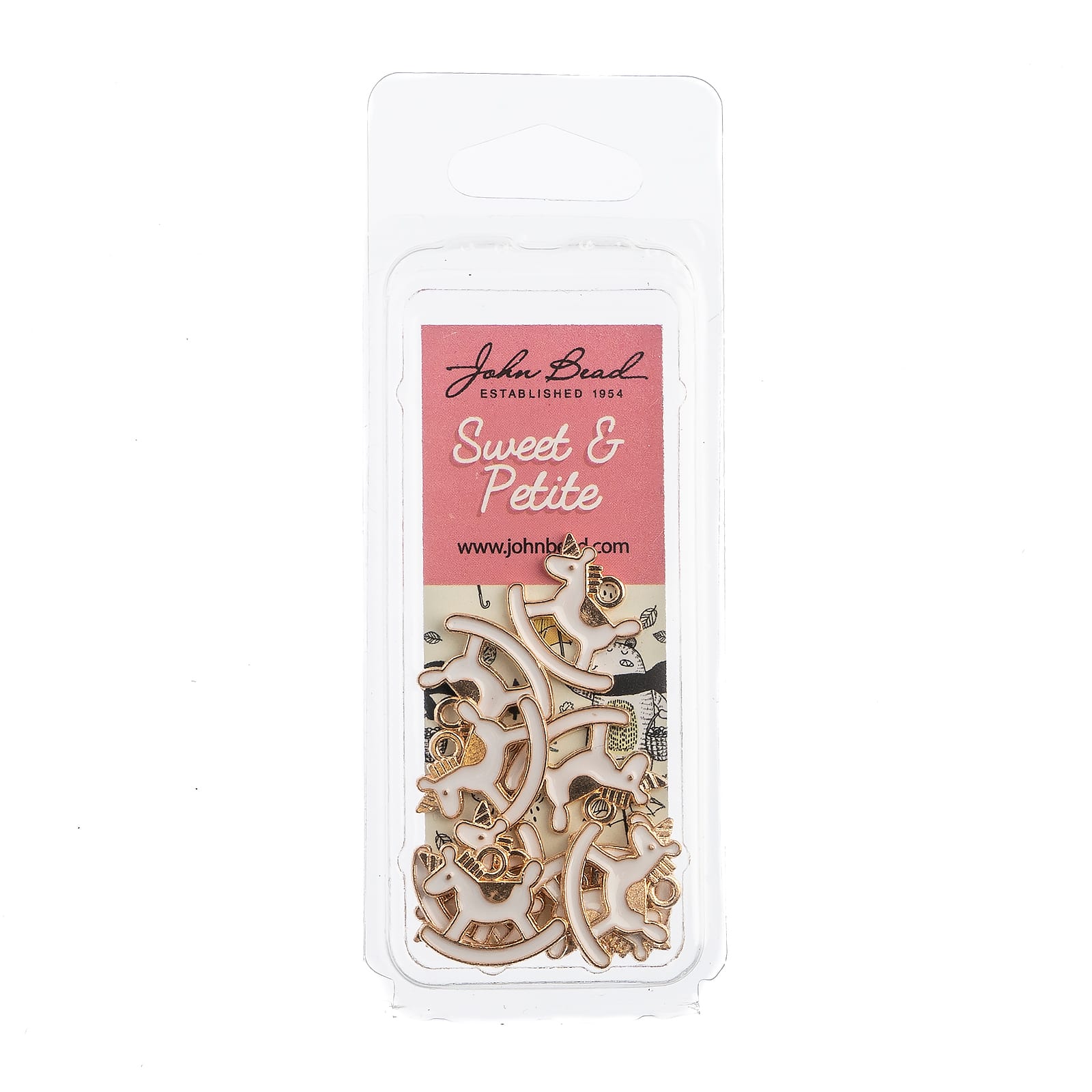John Bead Sweet & Petite Rocking Horse Charms