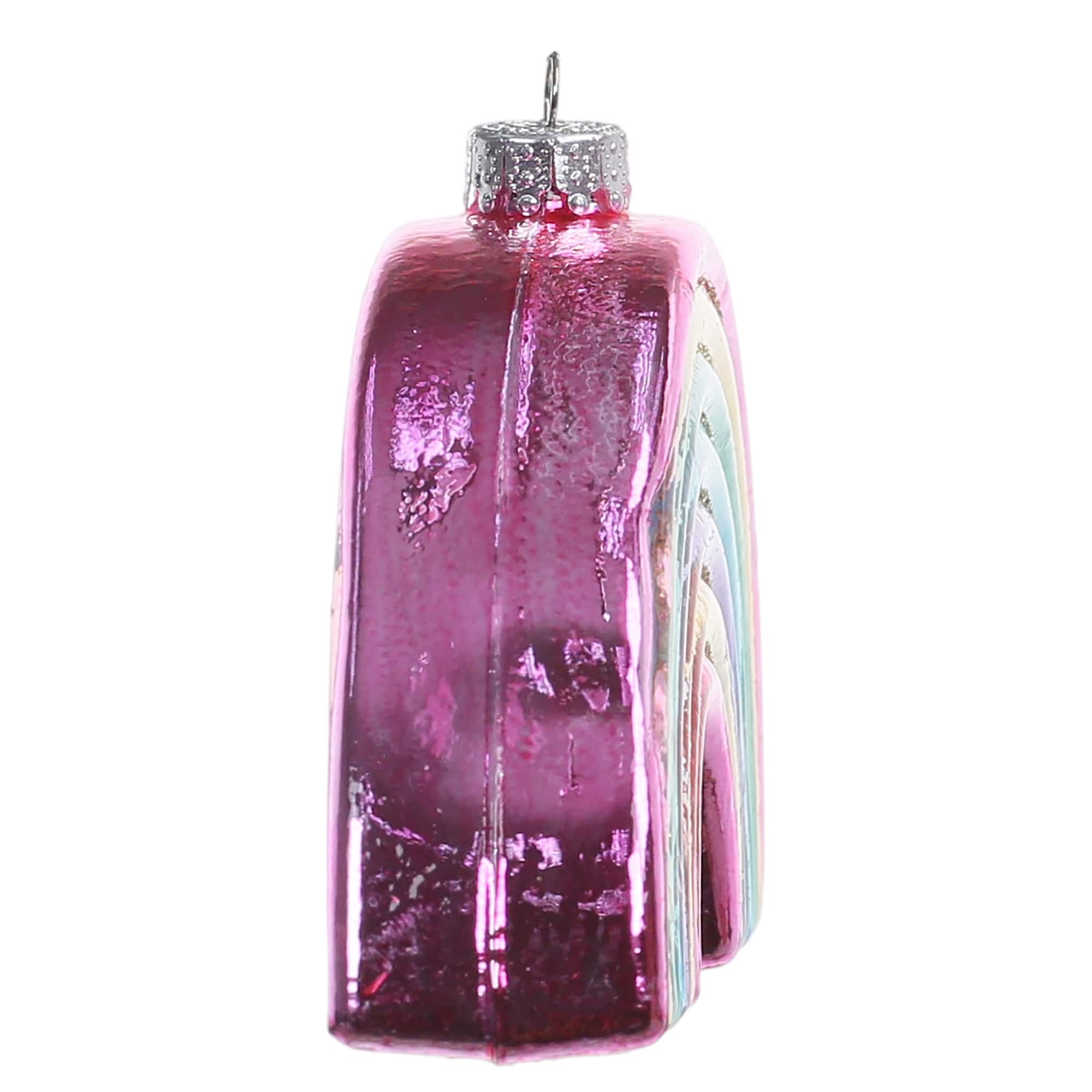 4.75" Rainbow Glass Ornament by Ashland®