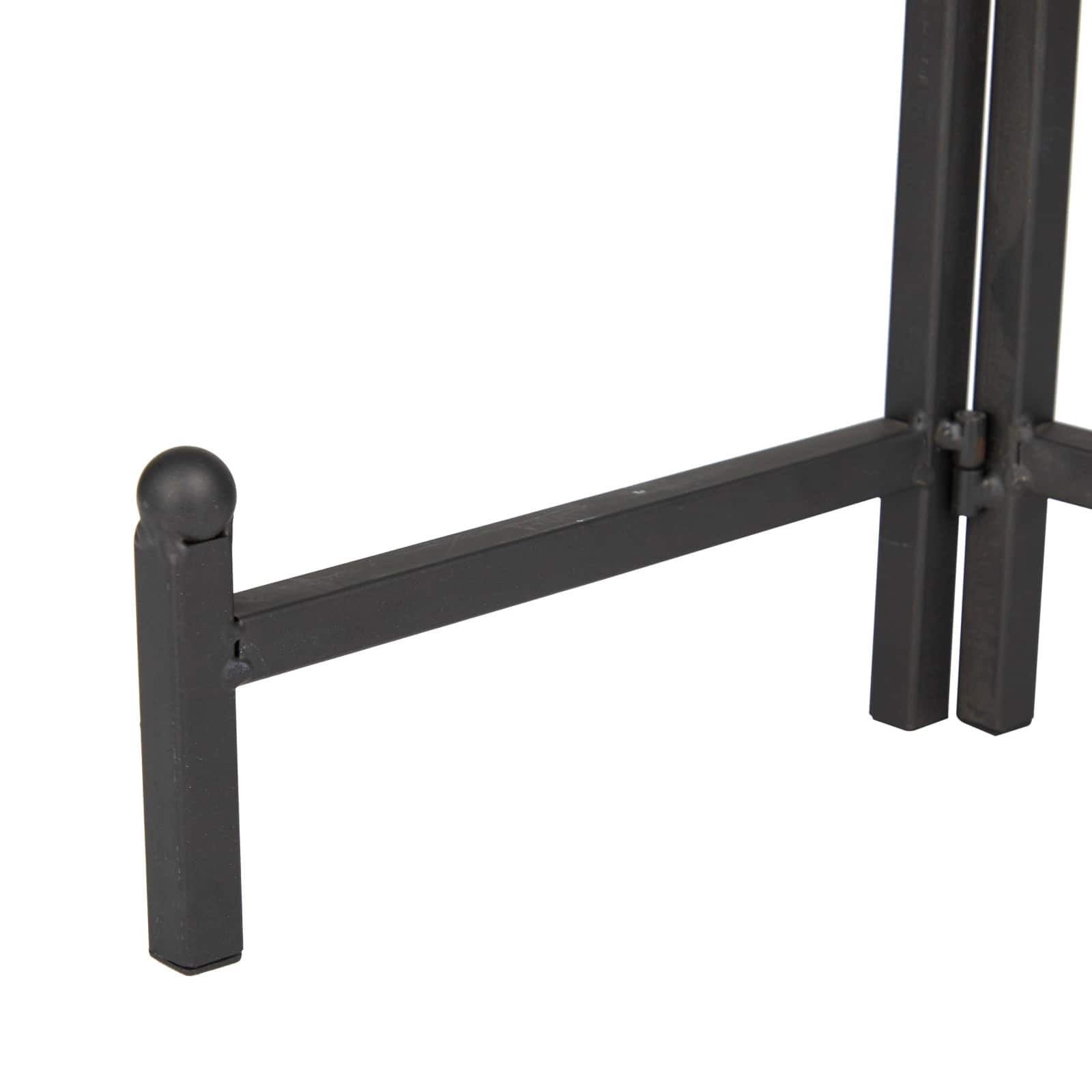 Black Iron Modern Easel, 11" x 12" x 1"