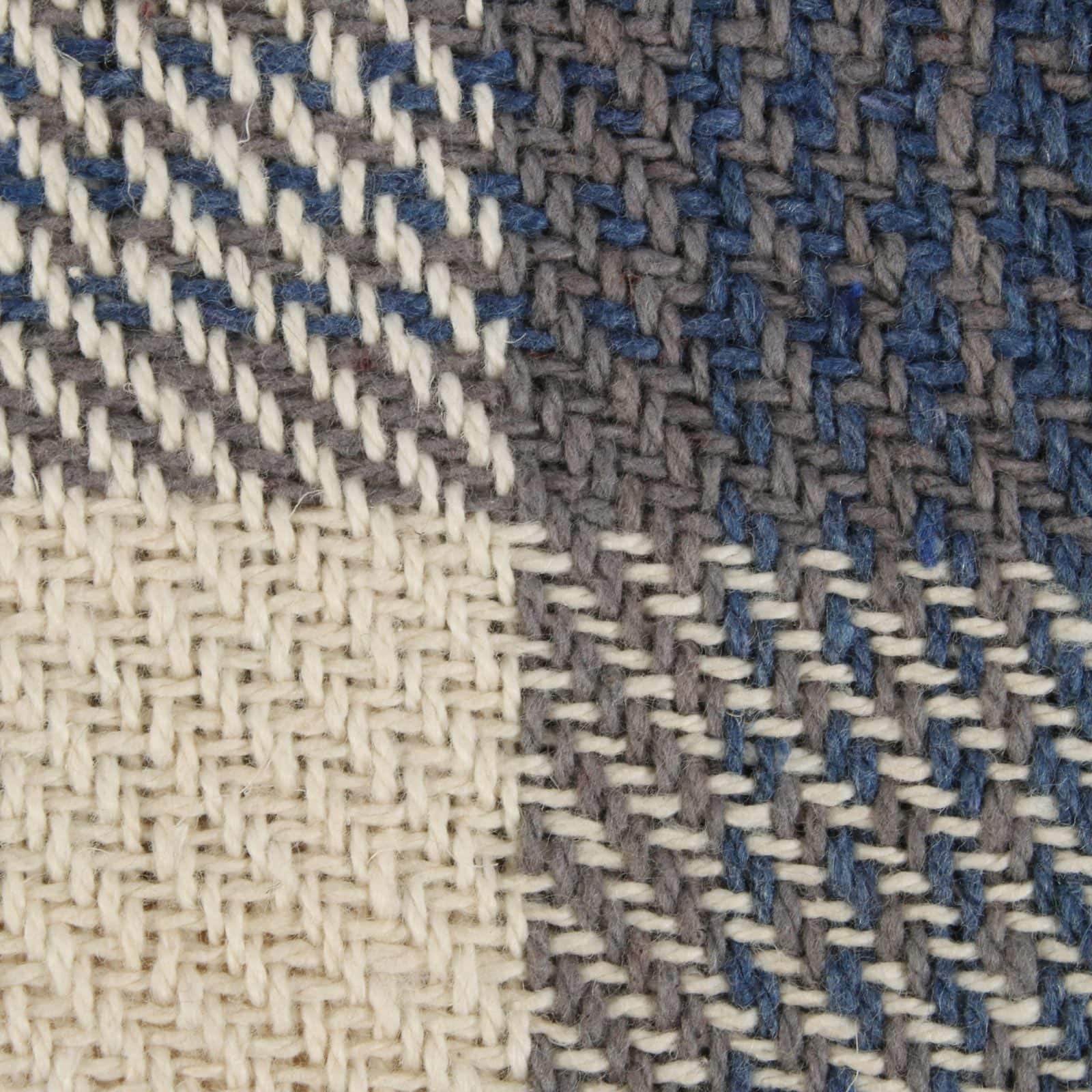DII® French Blue Farmhouse Woven Throw
