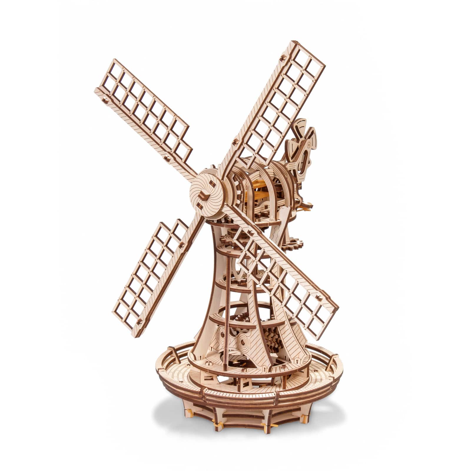 3D STEM Wooden Windmill Construction Kit