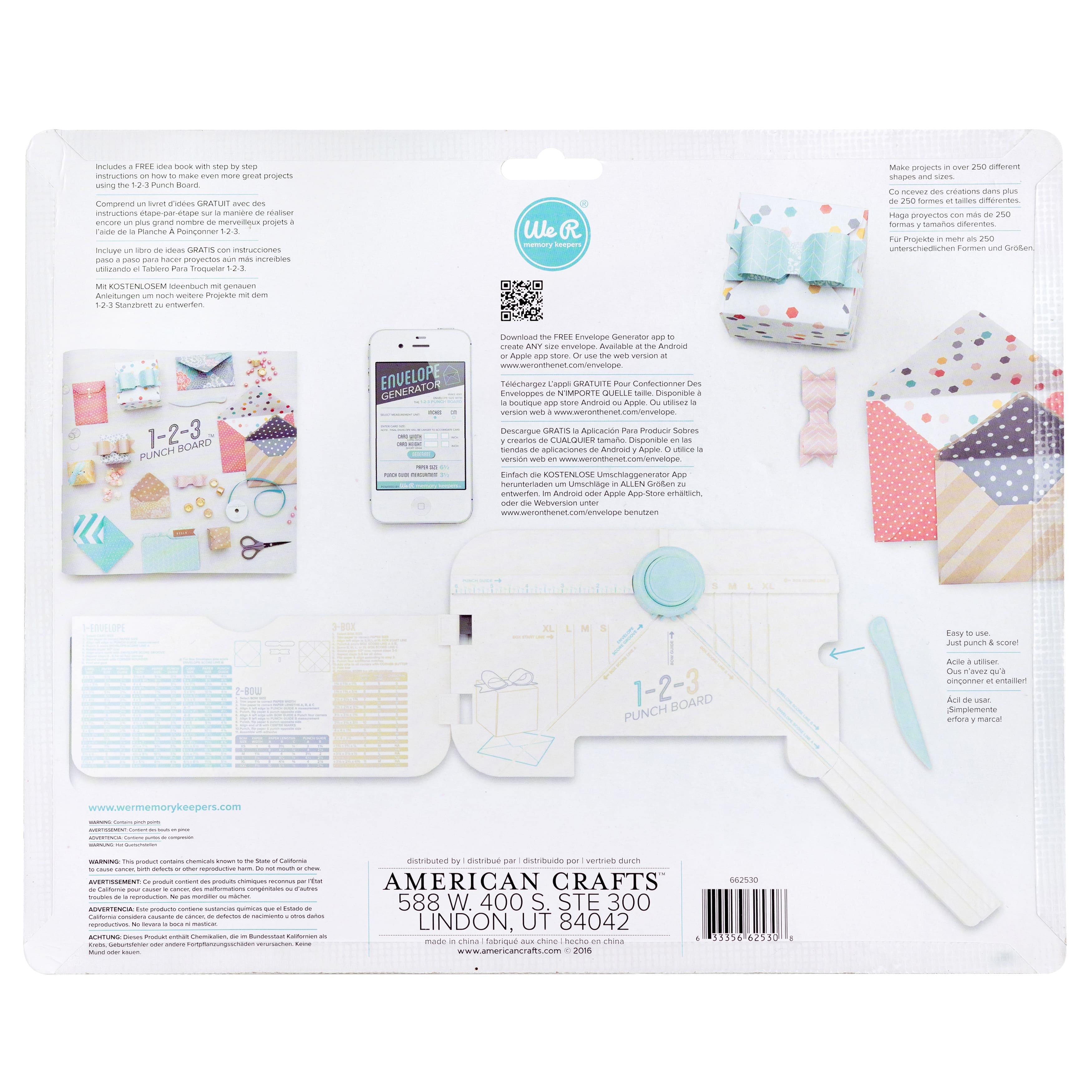 We R Memory Keepers Punch Board-1-2-3