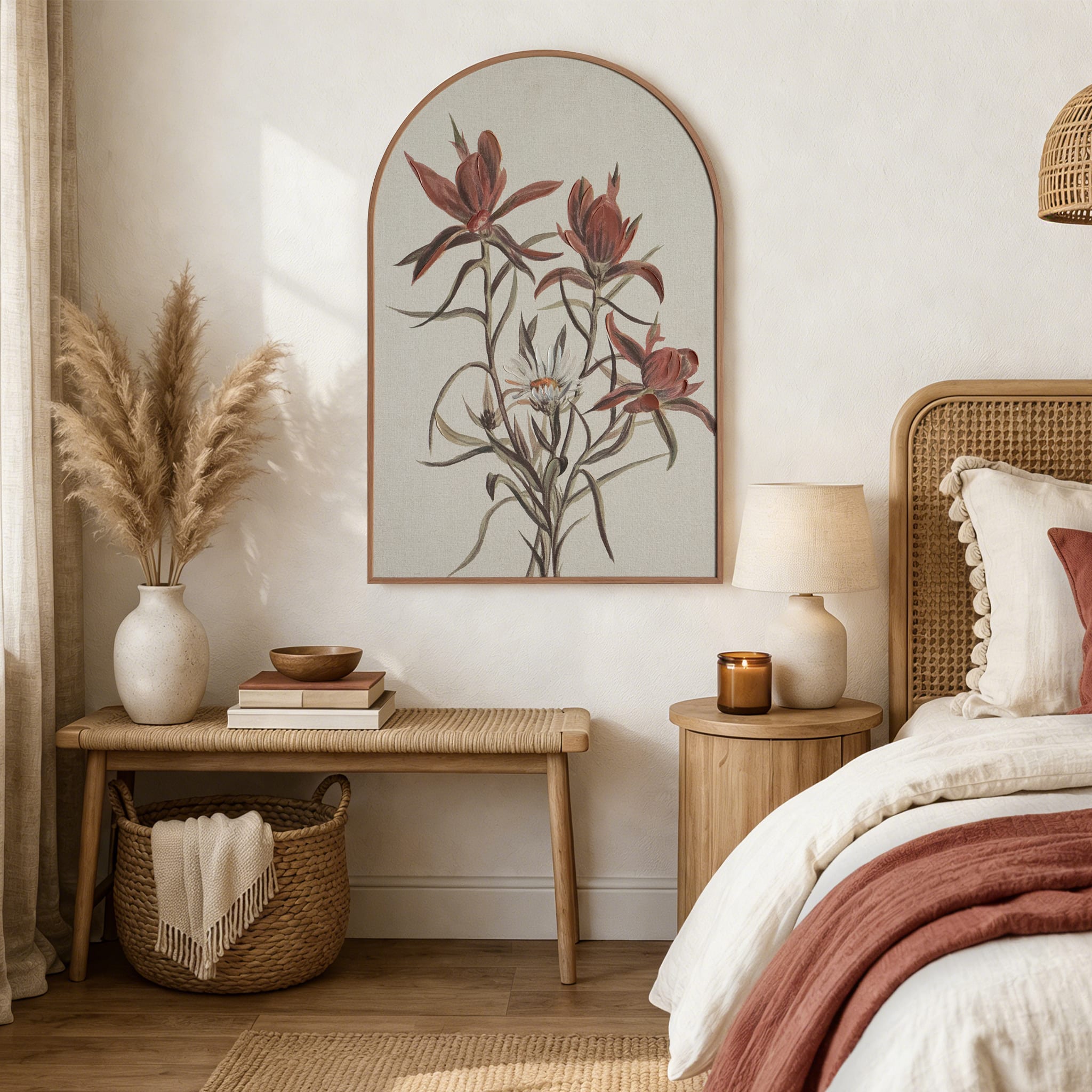16" x 24" Rosa Blossoms Wall Décor by Ashland®
